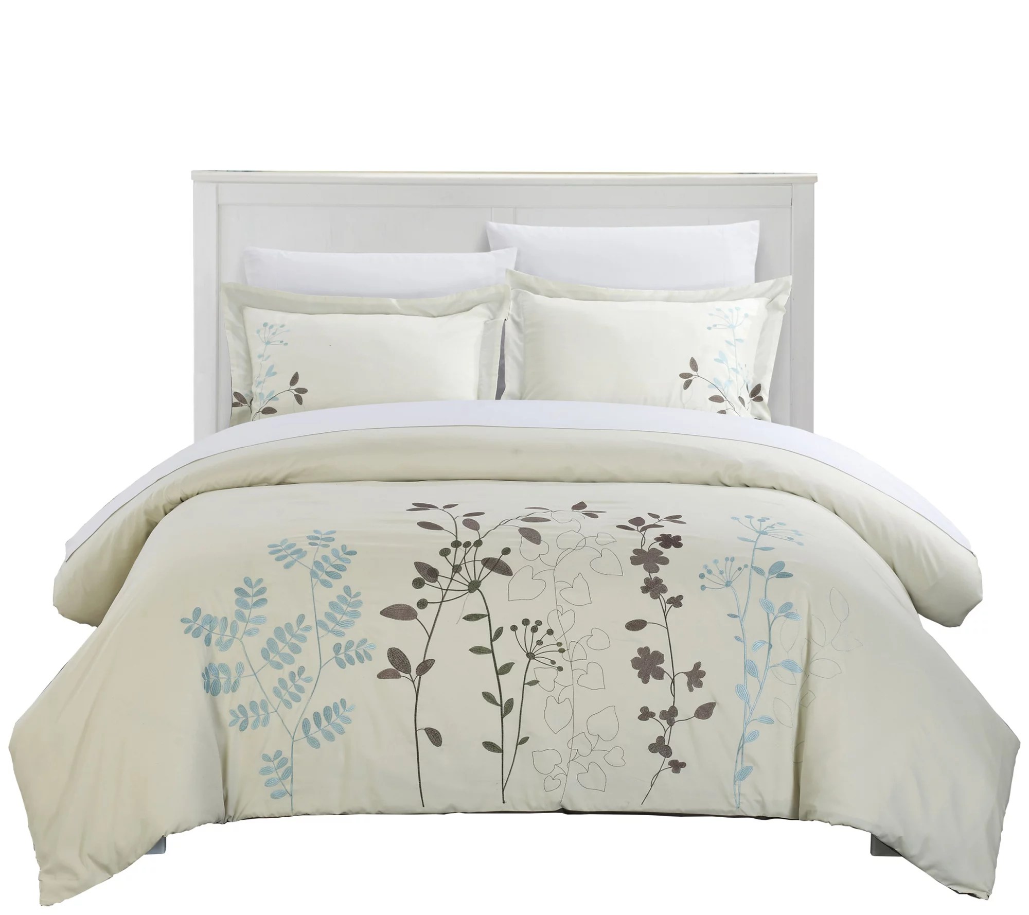 Chic Home Kathy Queen 3Piece Duvet Cover Set