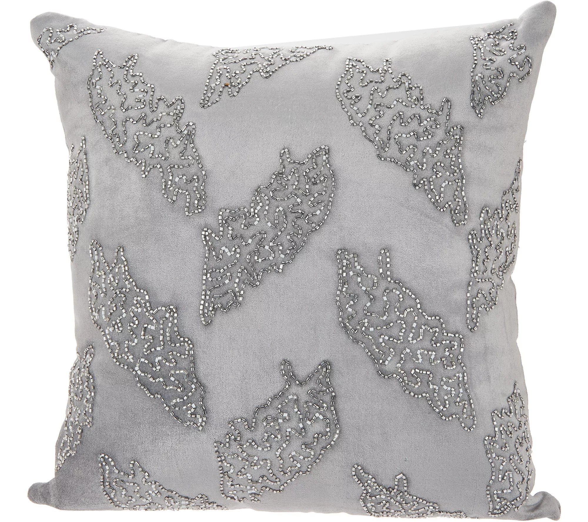 Inspire Me! Home Decor Set of 2 Glitz & Glam 16x16" Pillows