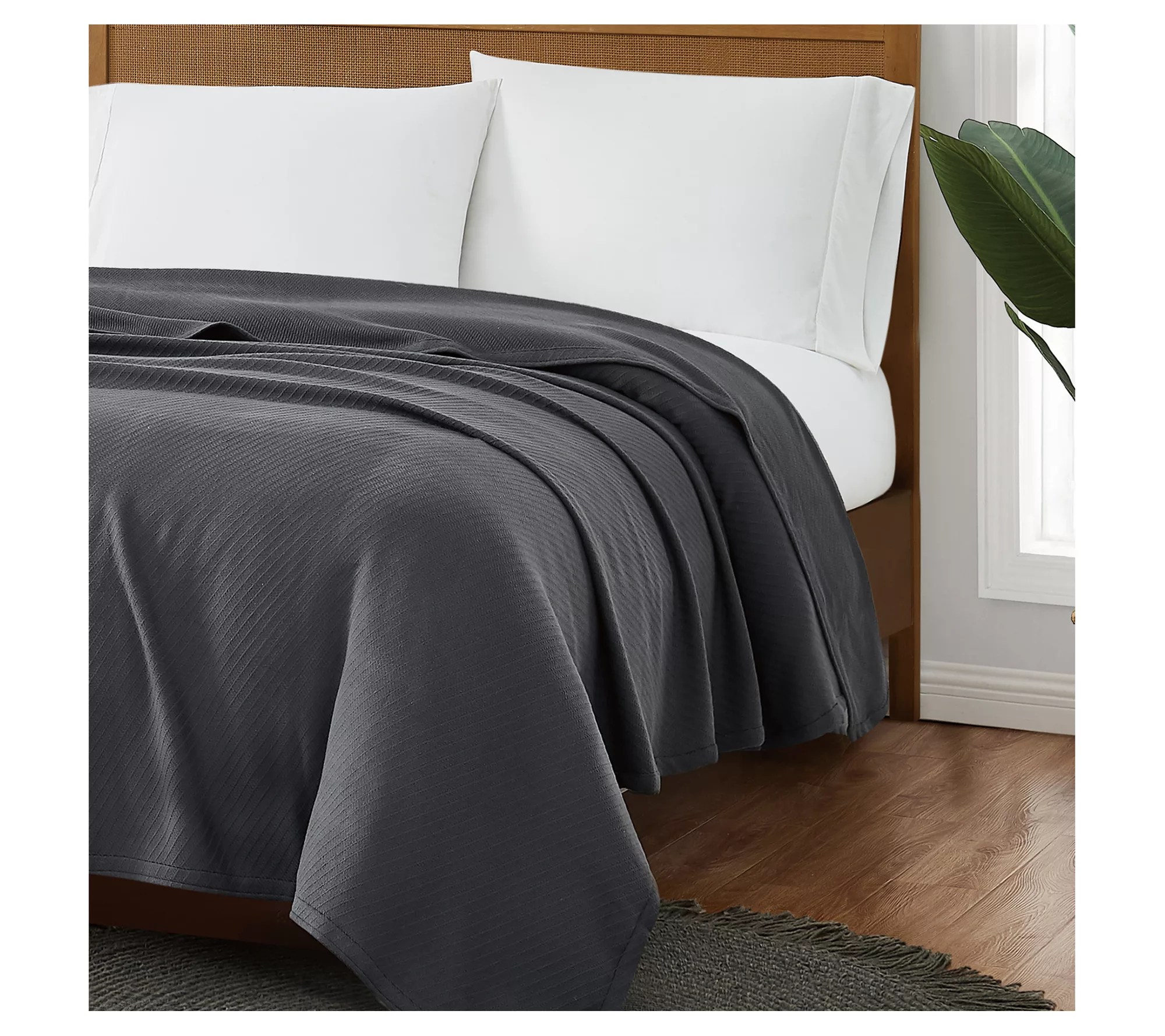 Frye Cotton Woven King Blanket