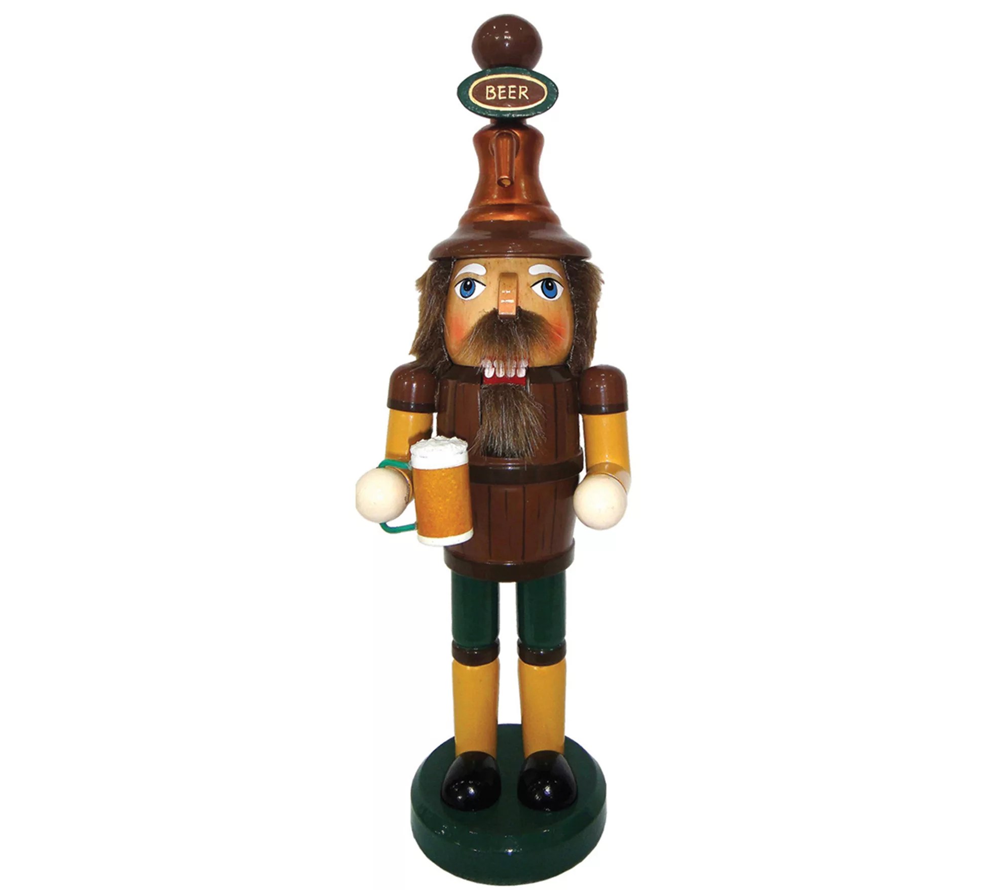 14" Beer Meister Nutcracker by Santa's