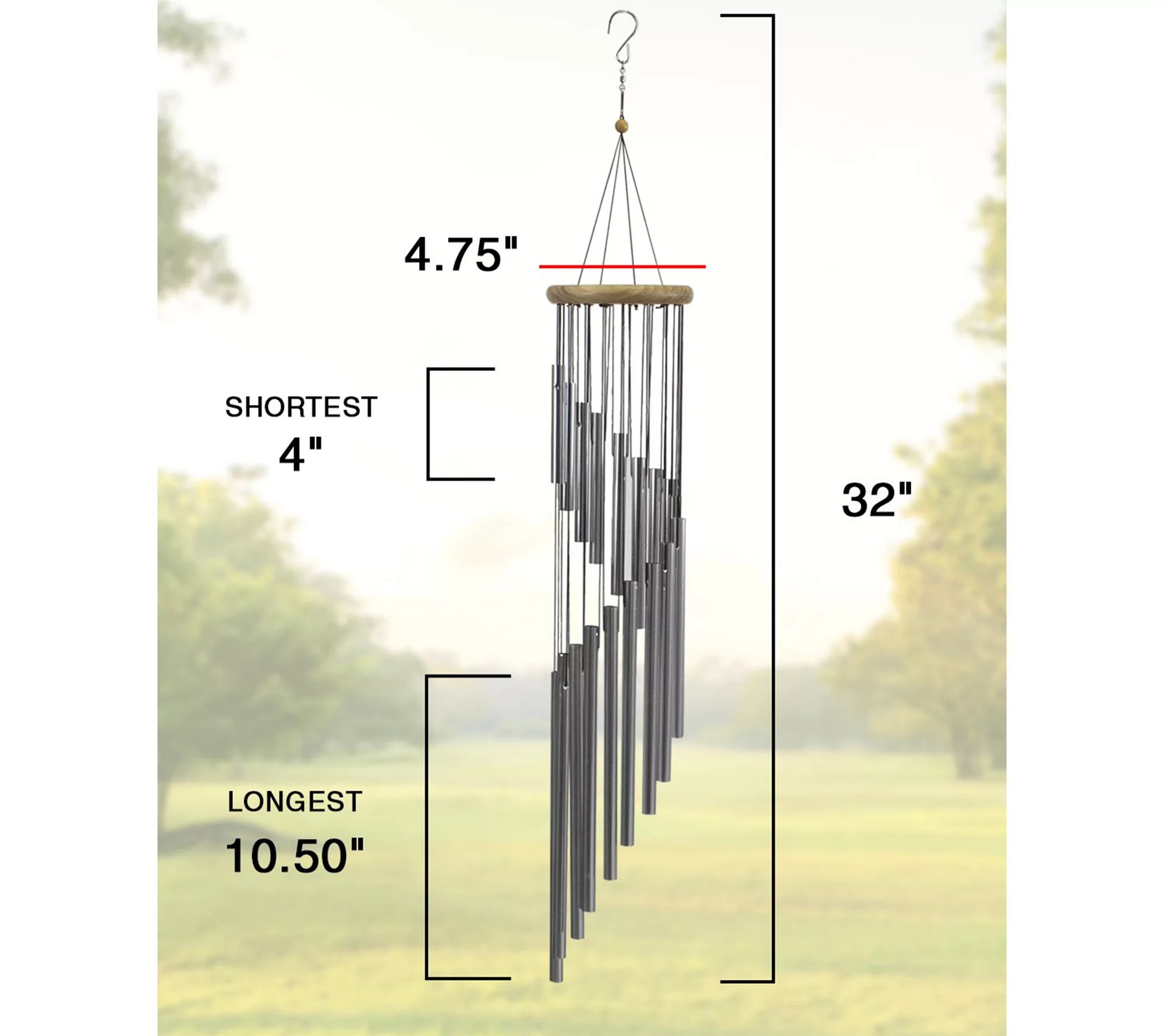 Sorbus Tubular Wind Chimes