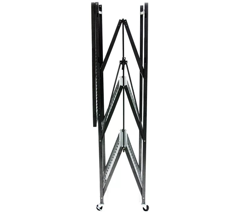 Pop It Heavy Duty 4Tier Collapsible Shelving Unit