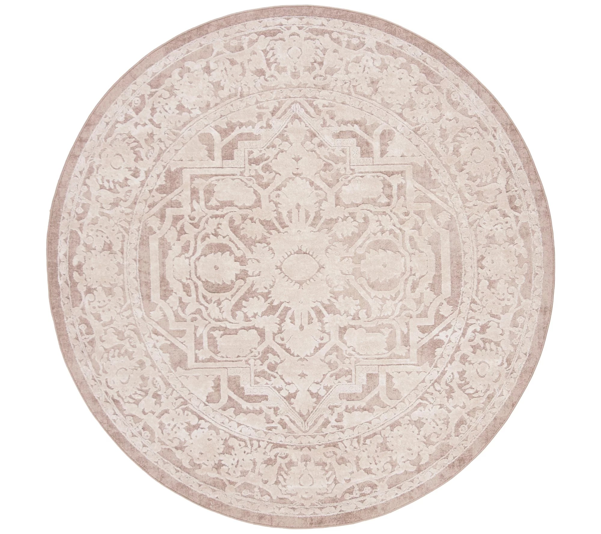 Reflection 665 Collection 6'7" x 6'7" Round Rug