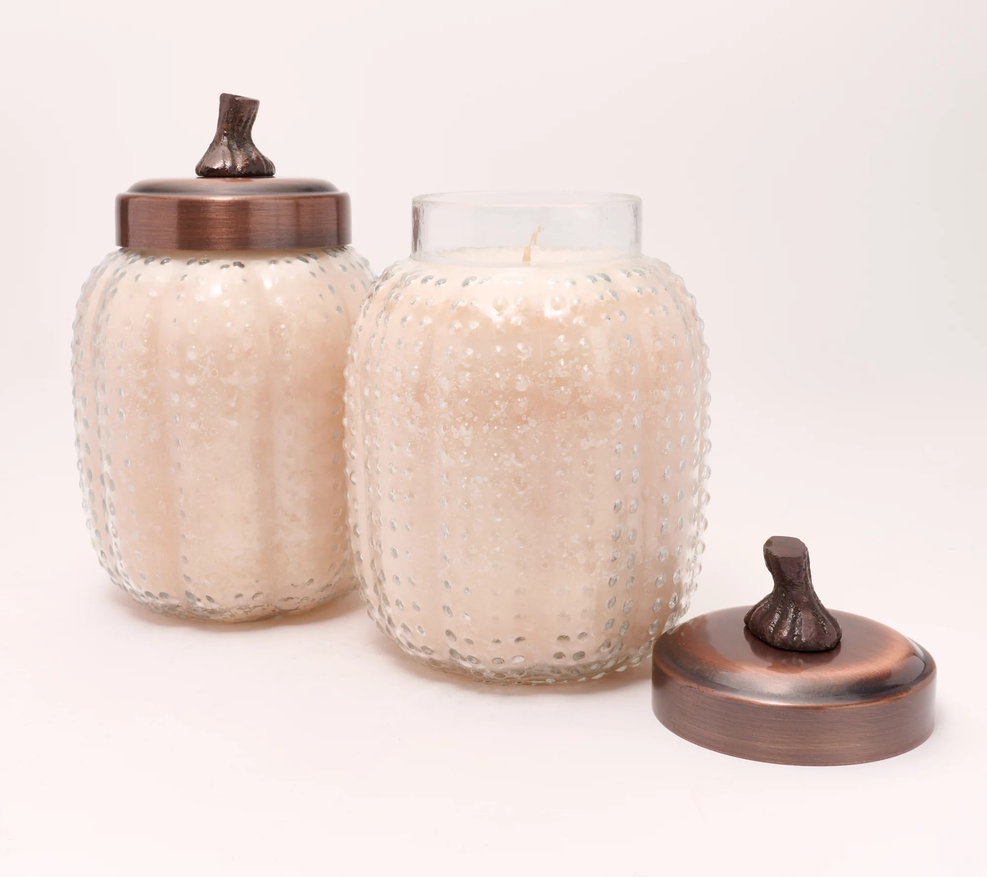 A Cheerful Giver Set of 2 26oz Pumpkin Chata Candles