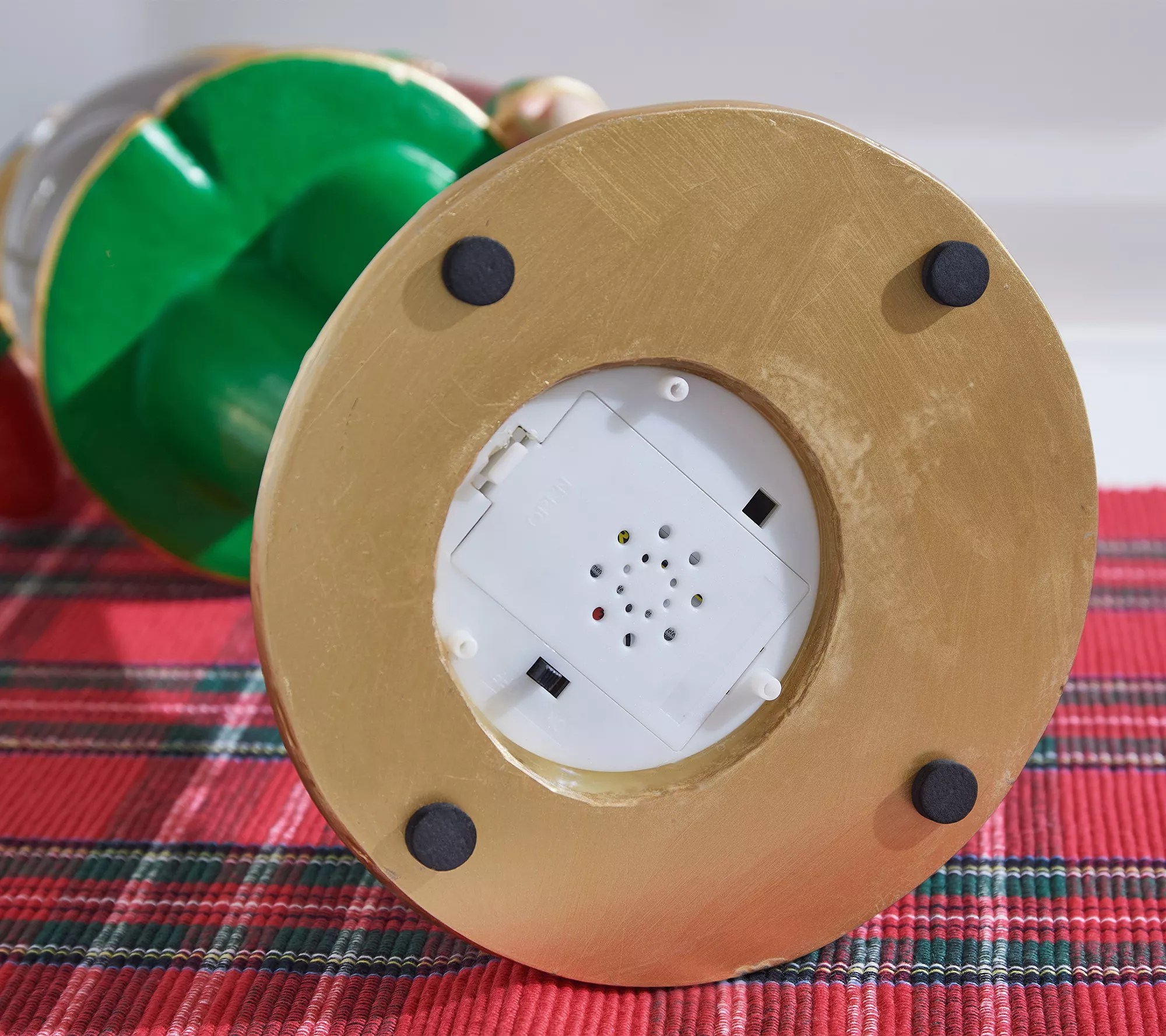 "As Is" Kringle Express Holiday Character with Snow Globe Body