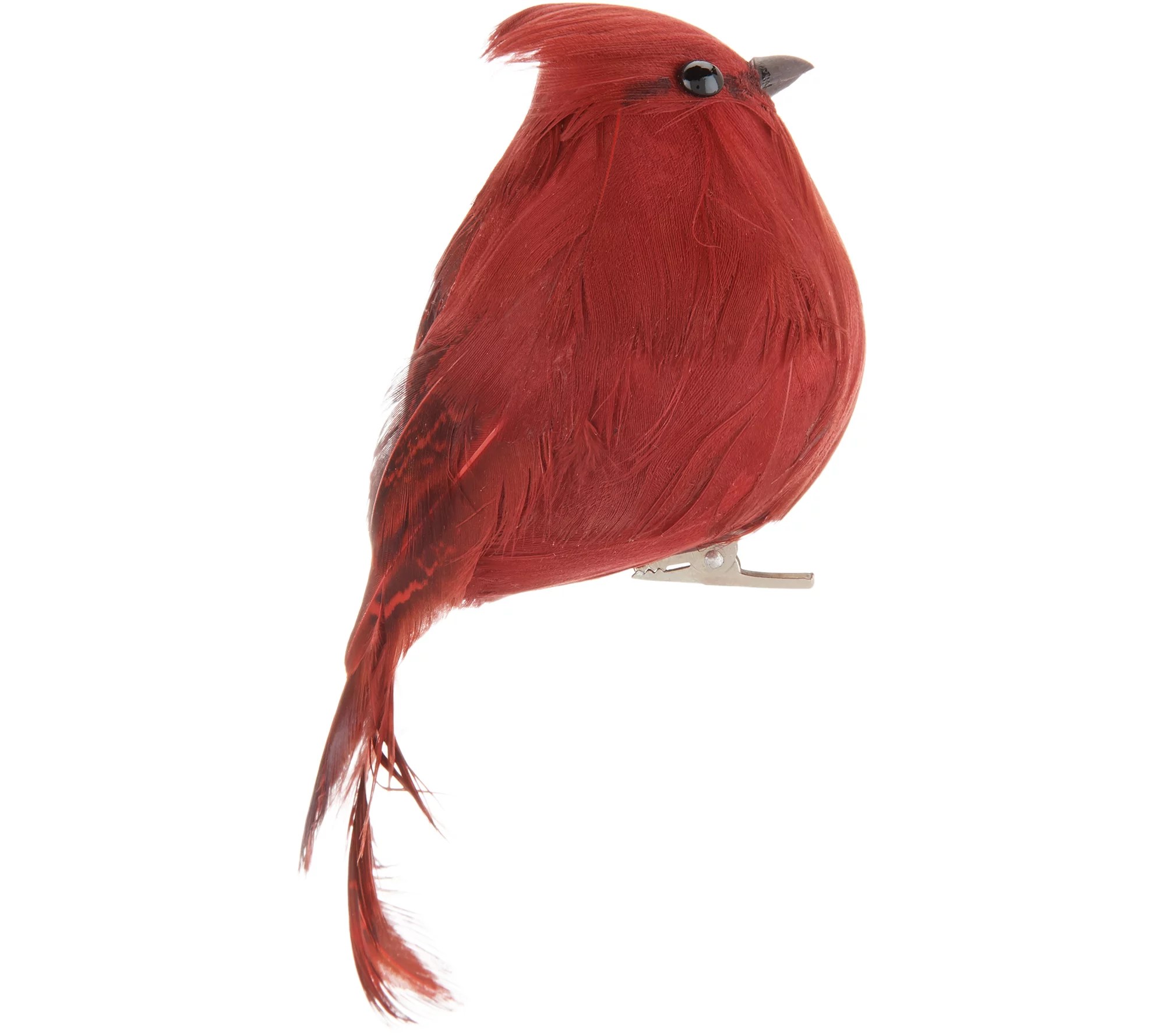 Set of 8 Cardinal Bird Clips by Valerie