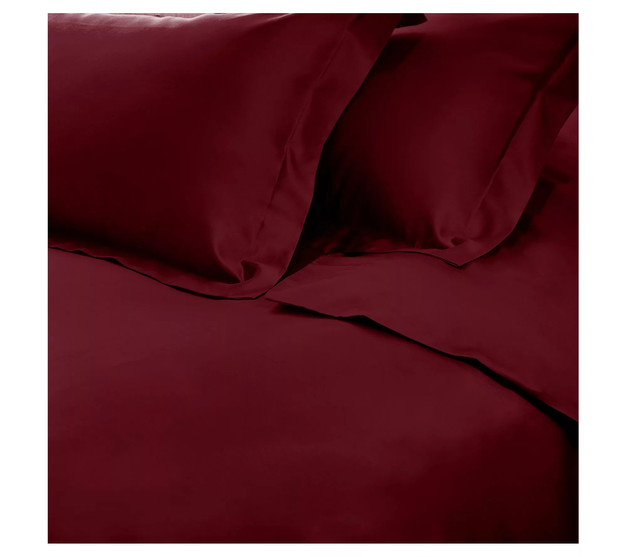 Superior Solid Egyptian Cotton Duvet Cover Set, Full/Queen