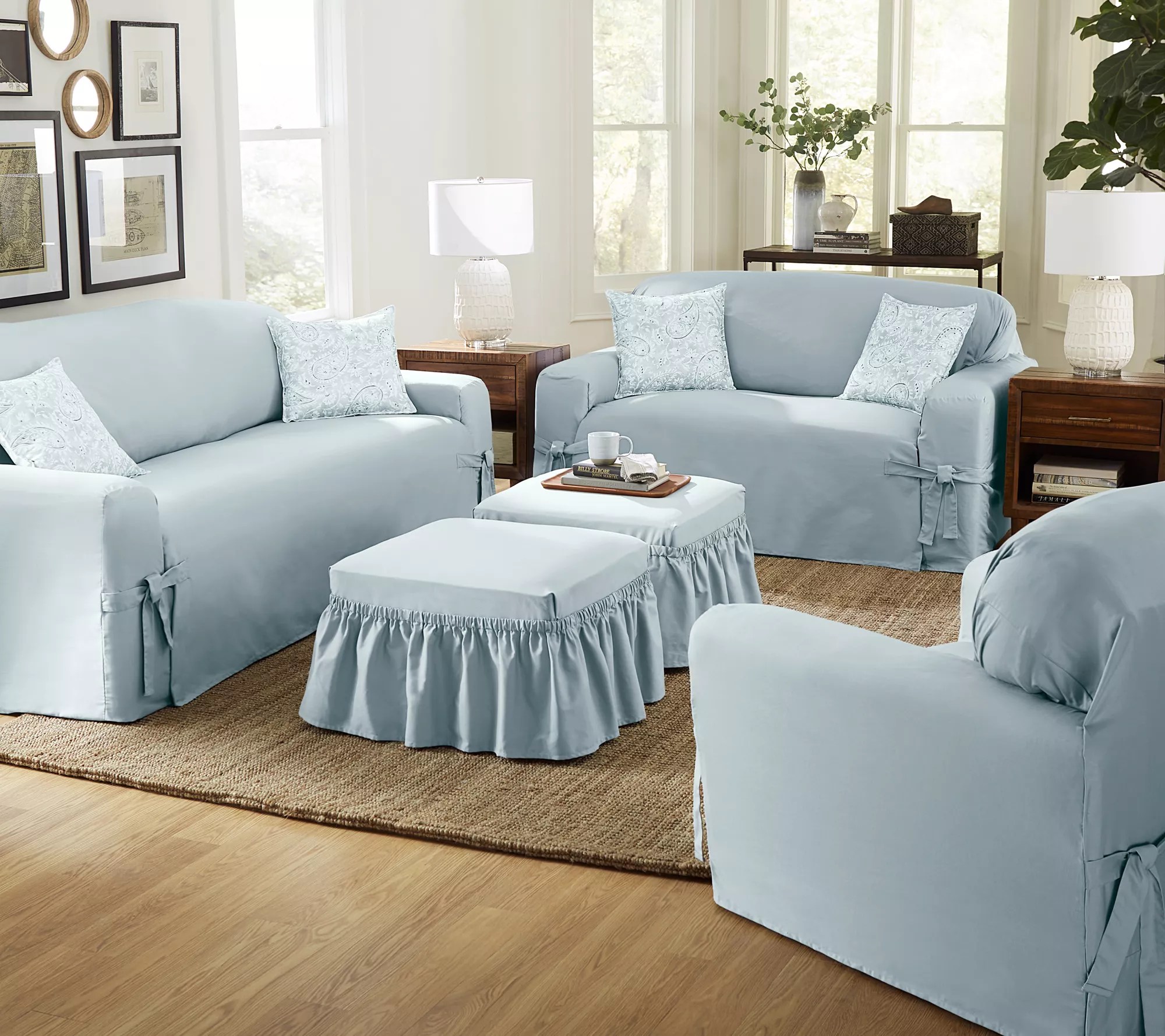Surefit Woven Relaxed Furniture Slipcover