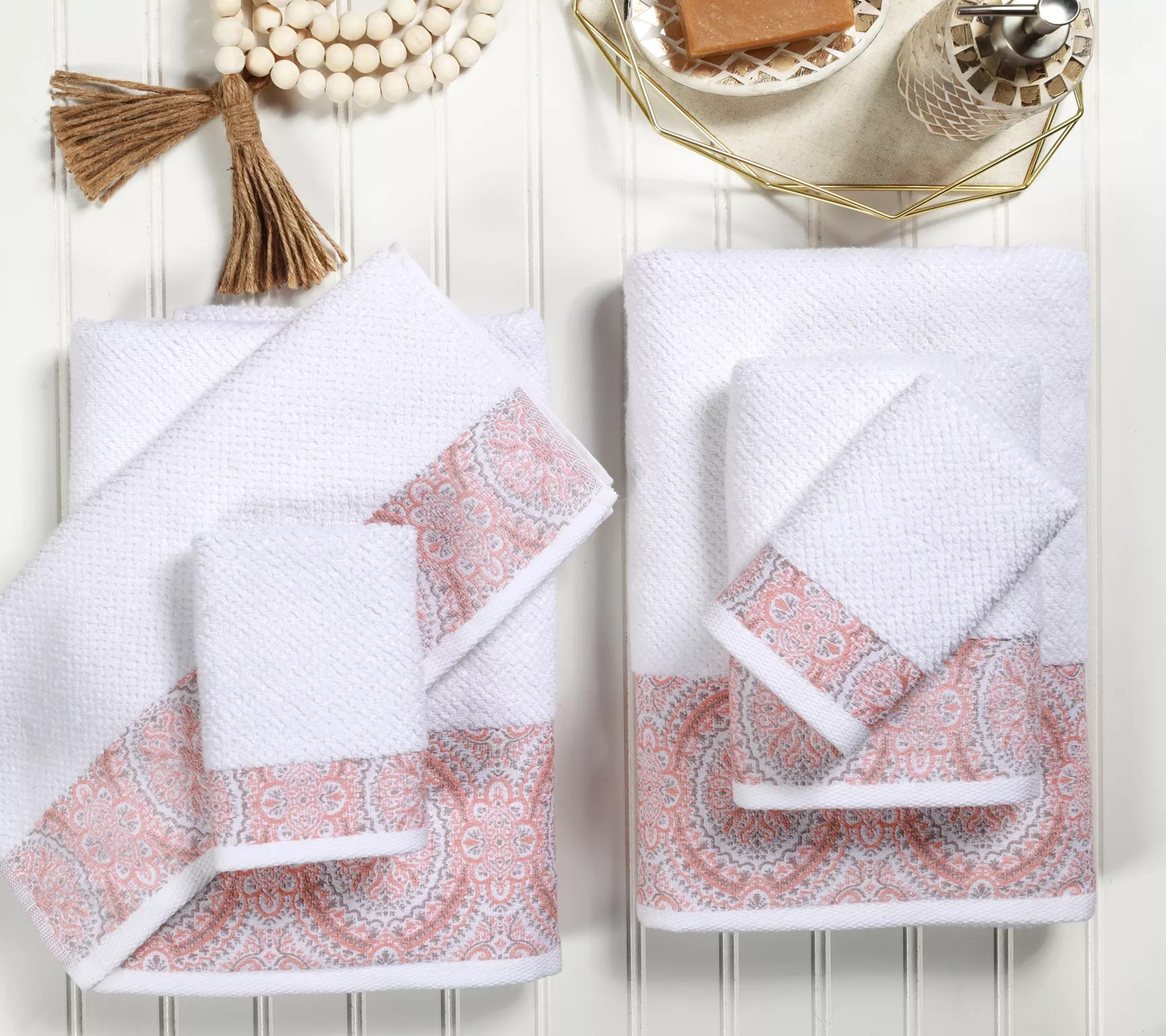 Superior Turkish Cotton 6Piece Towel Set