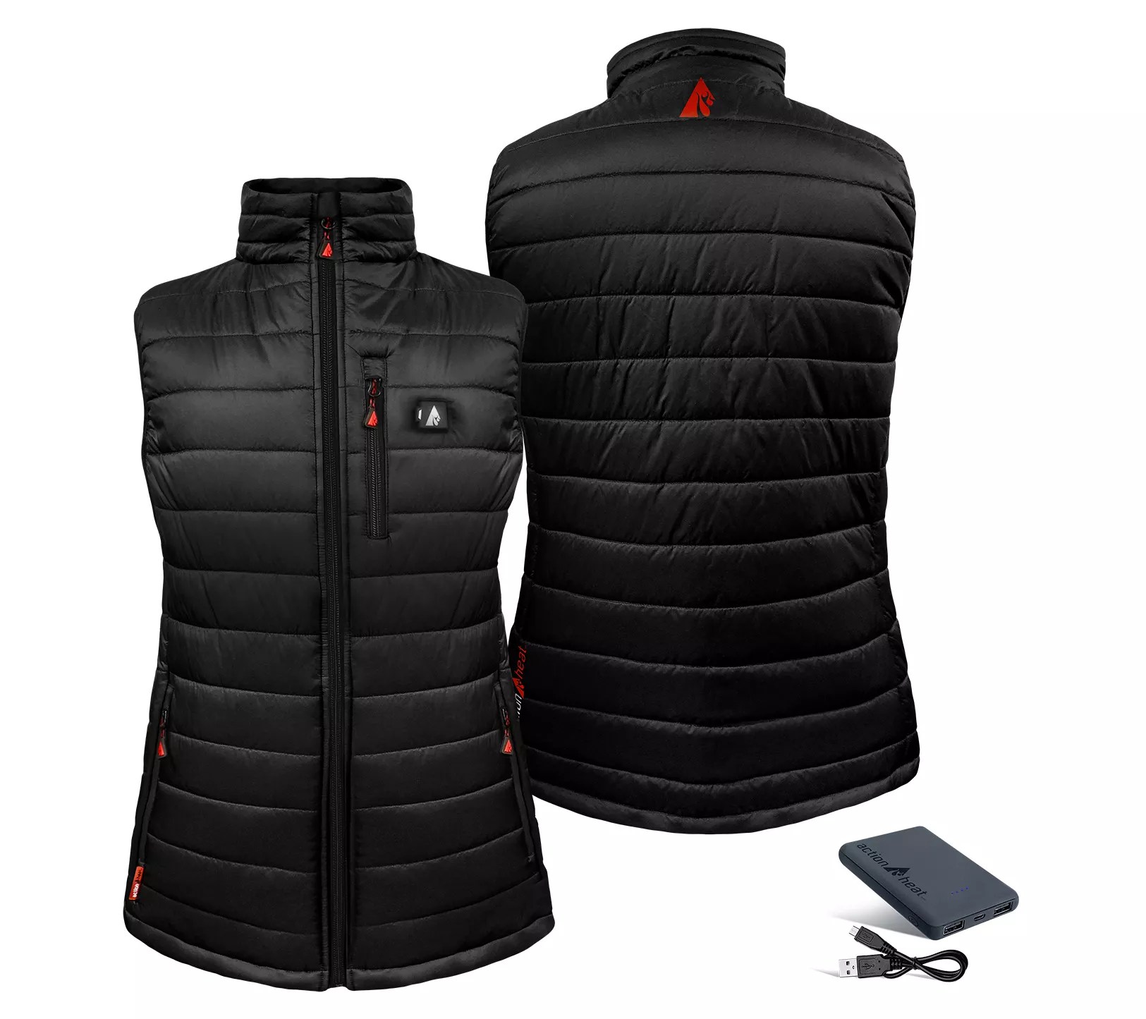 ActionHeat Women's 5V Battery Heated Puffer Vest