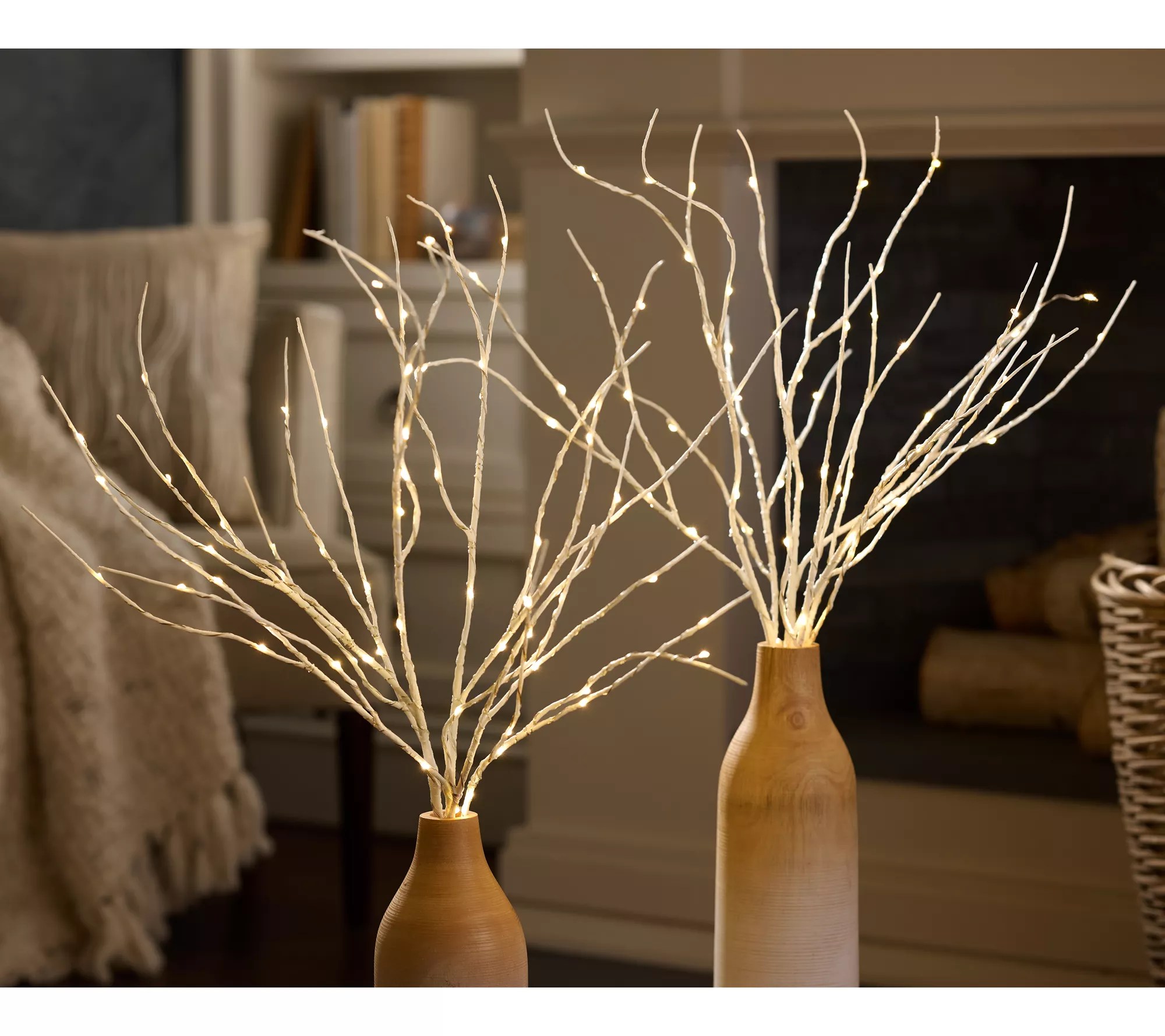 Bethlehem Lights (2) Decorative 36" Branches w/ Color Flip LEDs