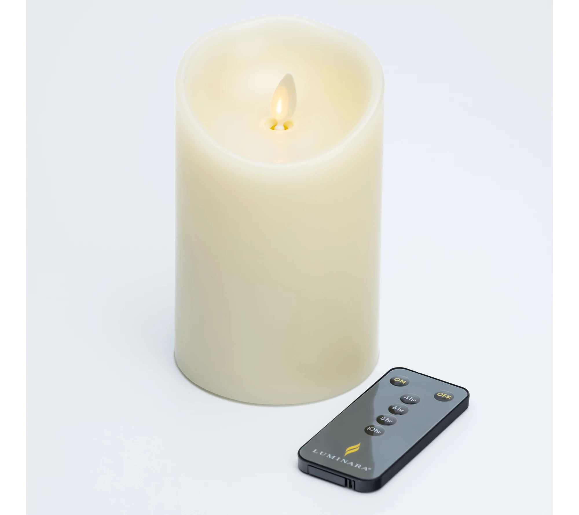 Luminara 5.0" Tall (3.5" Diameter) Unscented Flameless Candle
