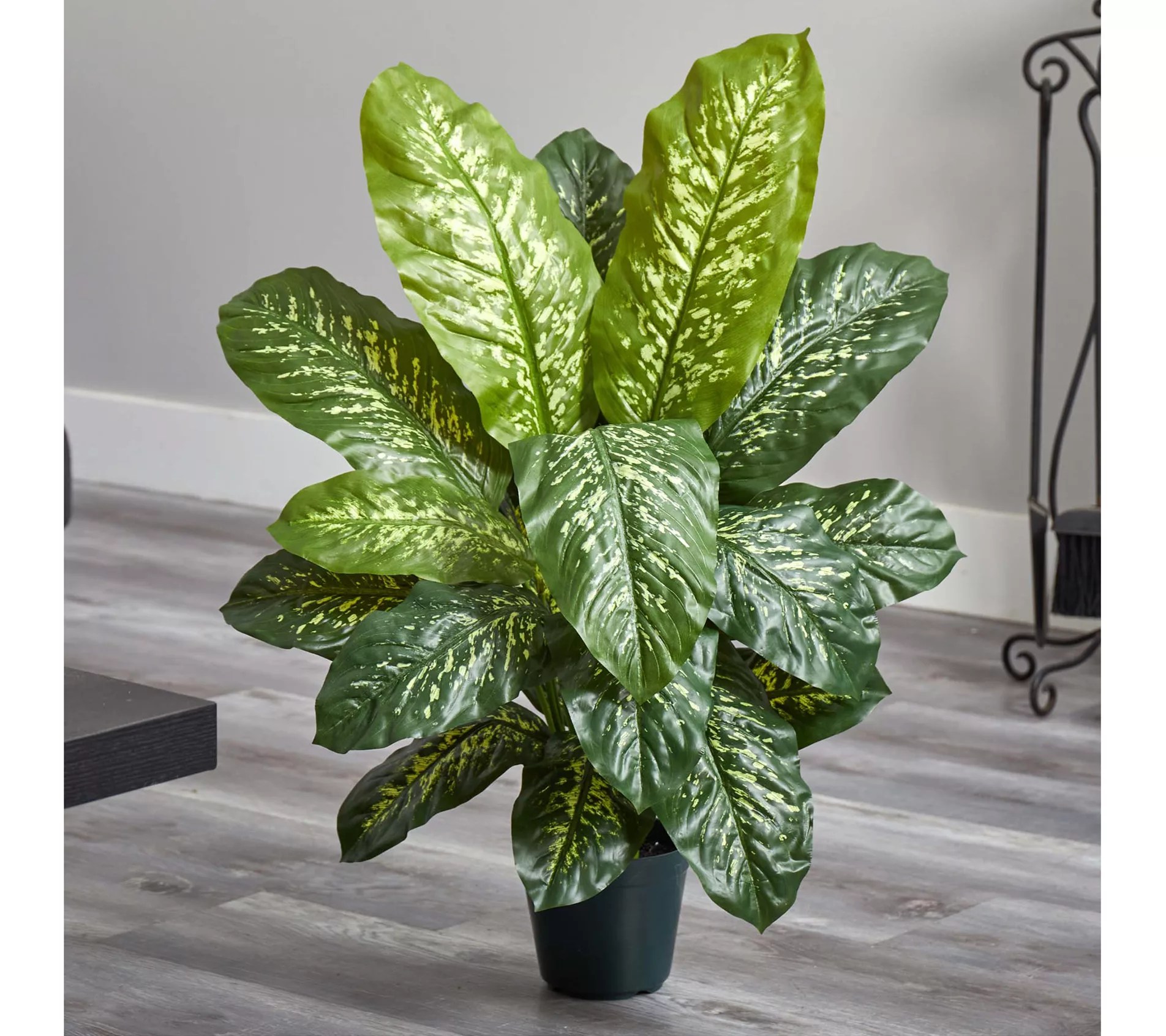 Nearly Natural 34" Dieffenbachia Artificial Plant (Real Touch)