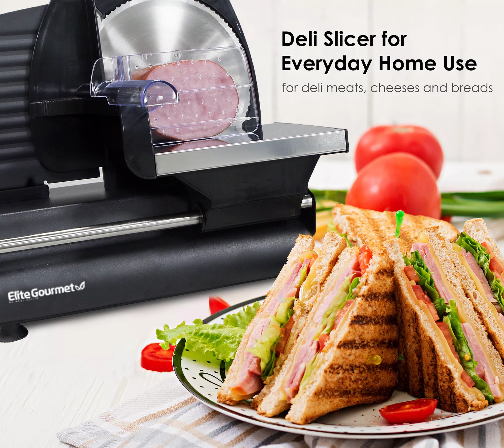 Ultimate Precision Electric Deli Meat Slicer