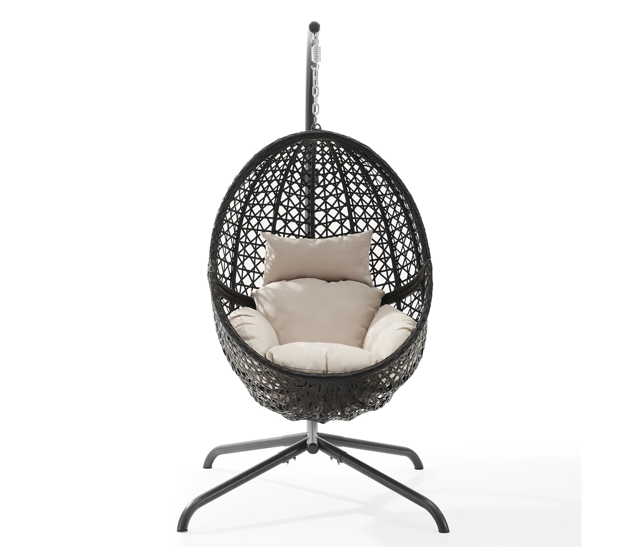 Crosley Calliope Indoor/Outdoor Wicker HangingEgg Chair