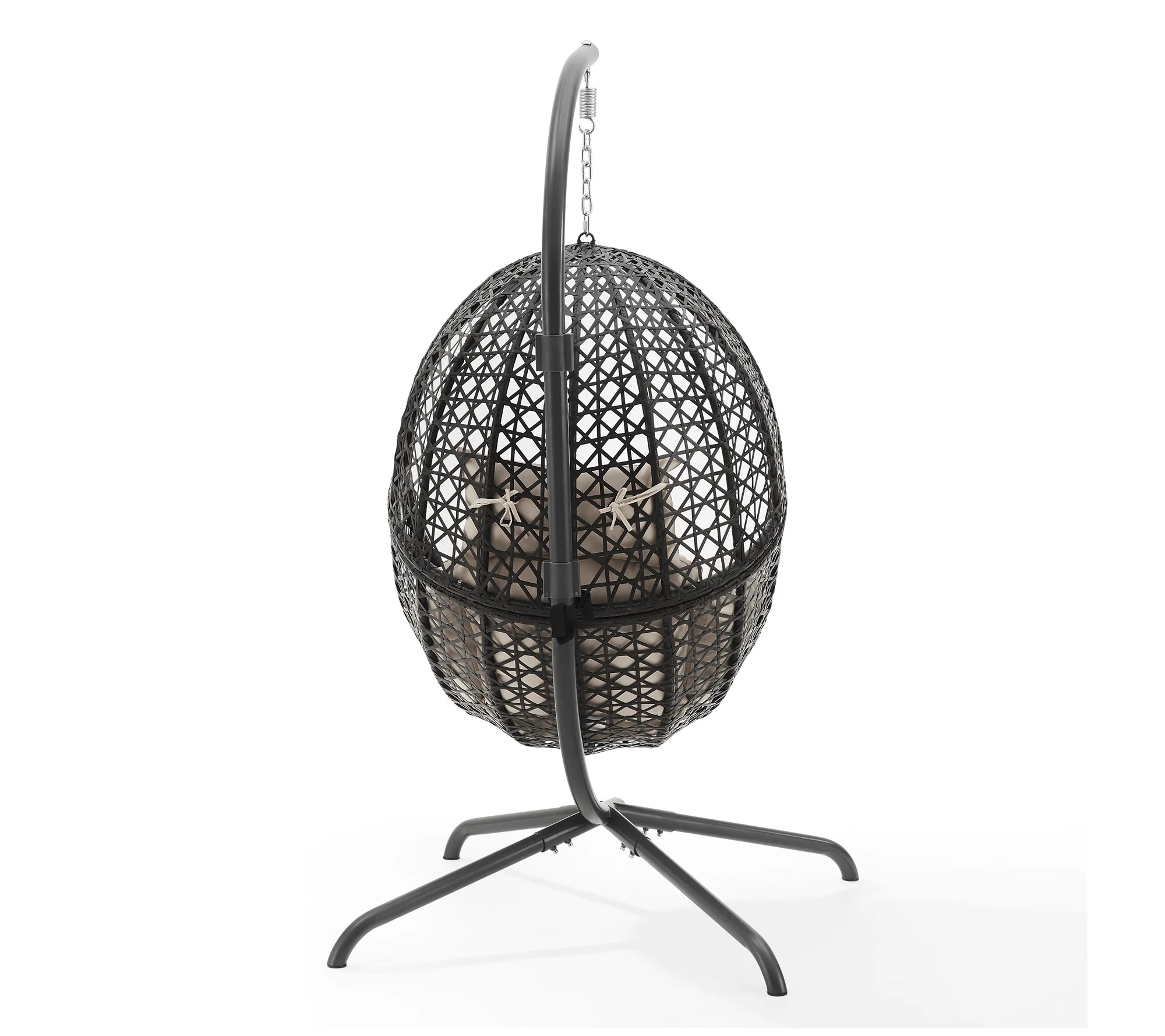 Crosley Calliope Indoor/Outdoor Wicker HangingEgg Chair