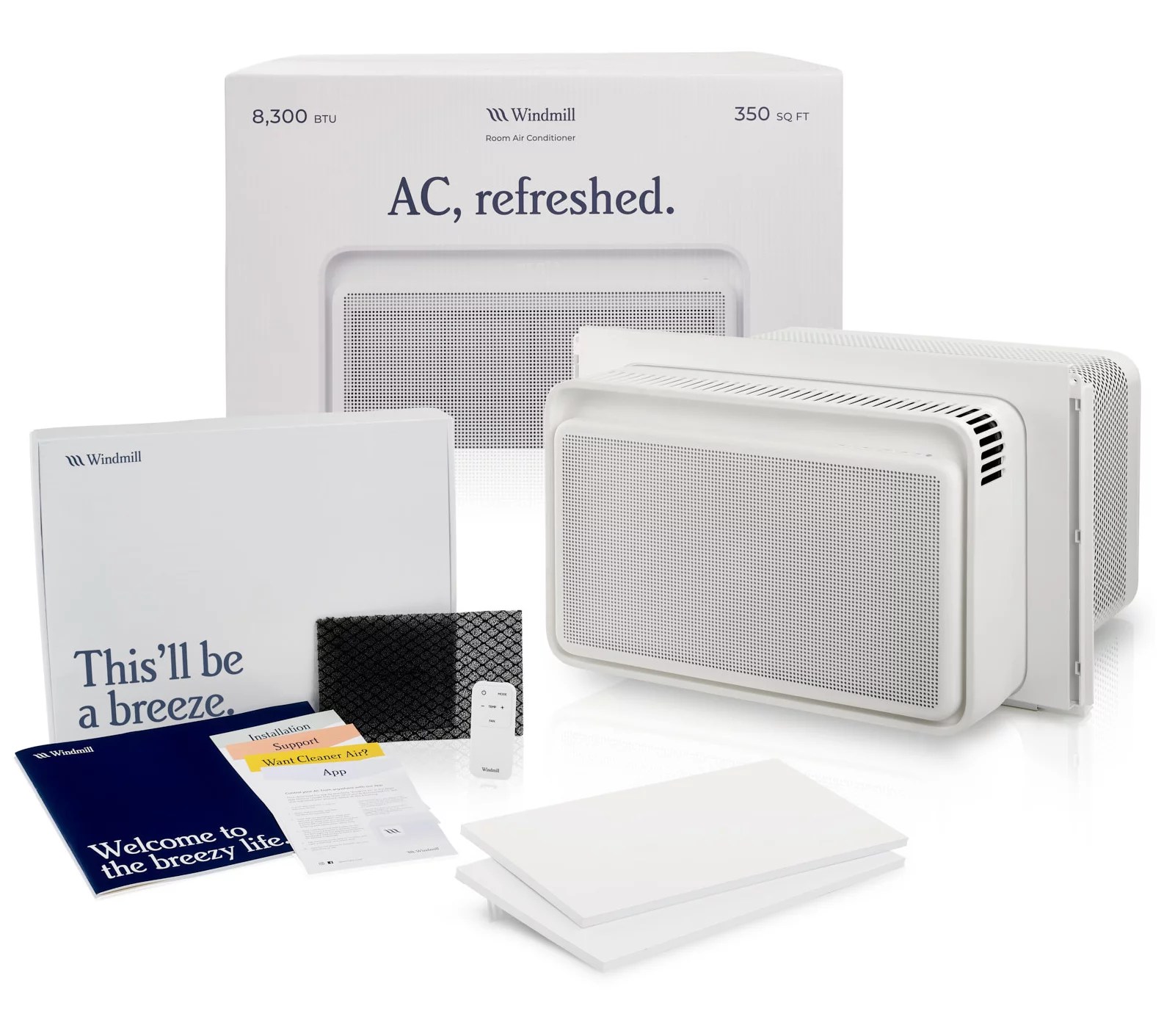 Windmill 8,000 BTU Window Air Conditioner - QVC.com