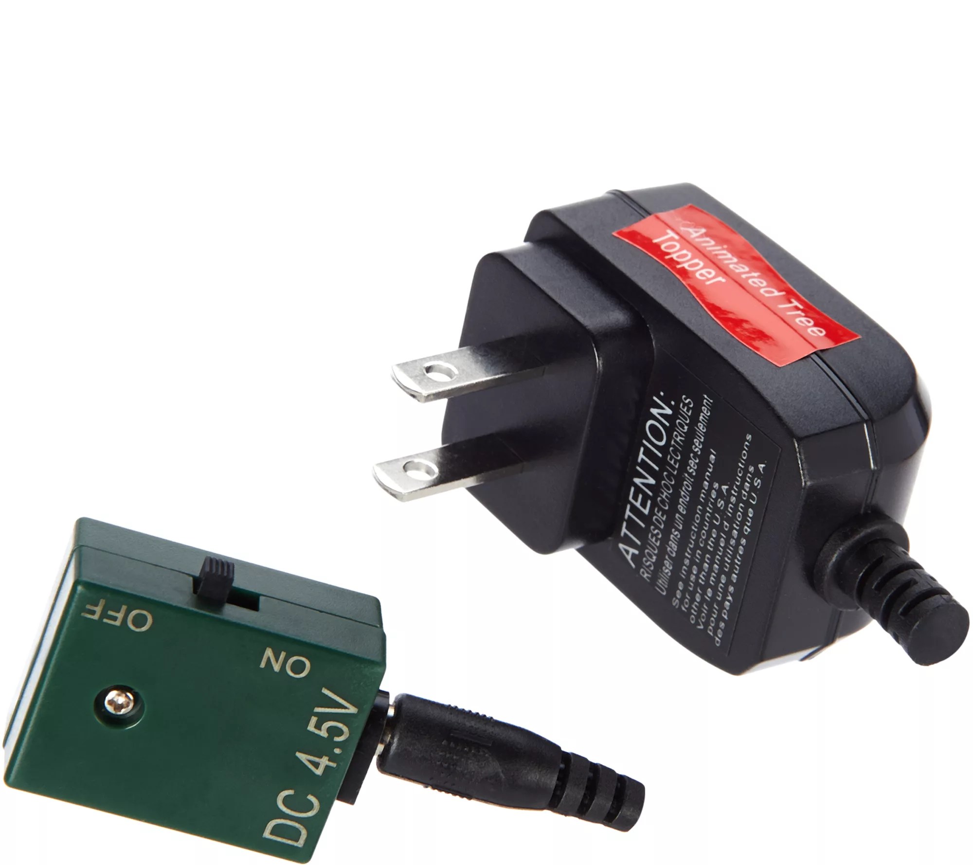 Mr. Christmas Animated Lit Revolving Santa & Sleigh Tree Topper