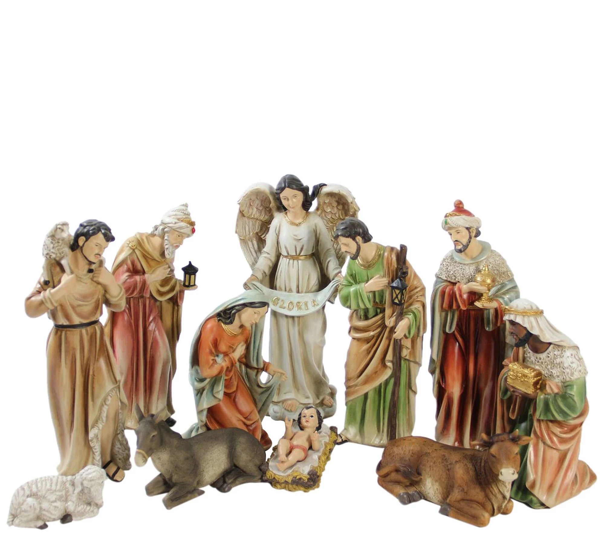 Northlight 11Piece Traditional Christmas Nativity Set
