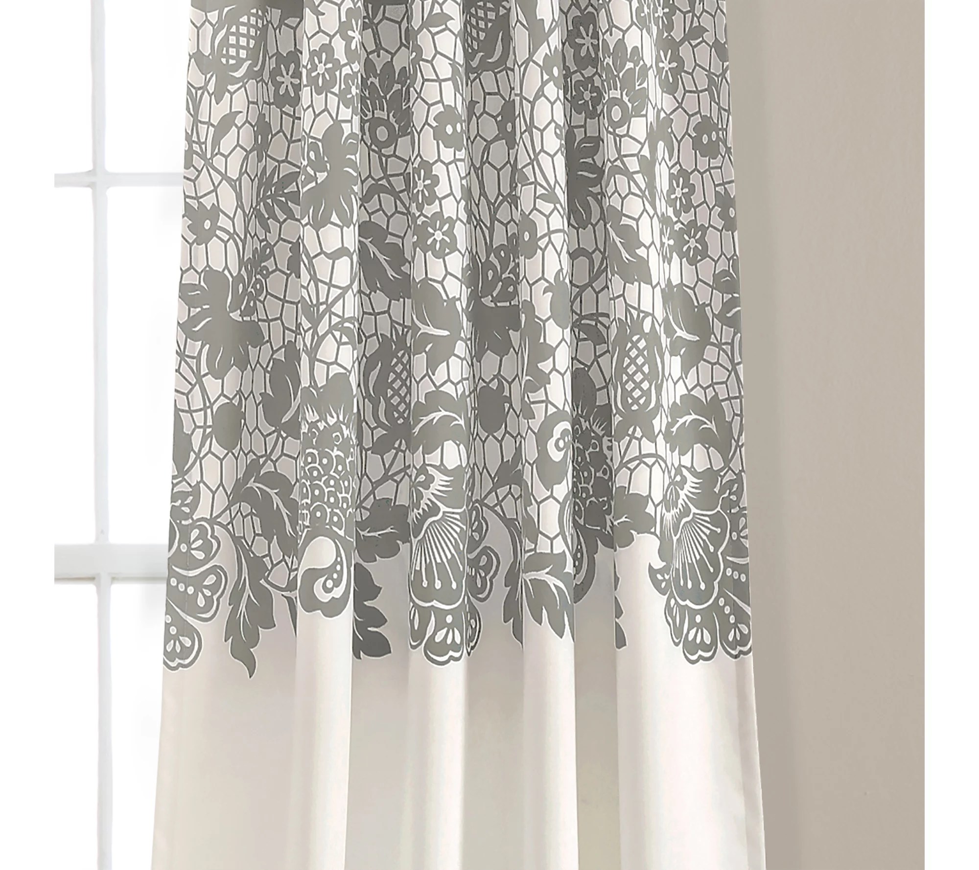 Estate Garden 52"x95" Room Darkening Curtains Set by Lush