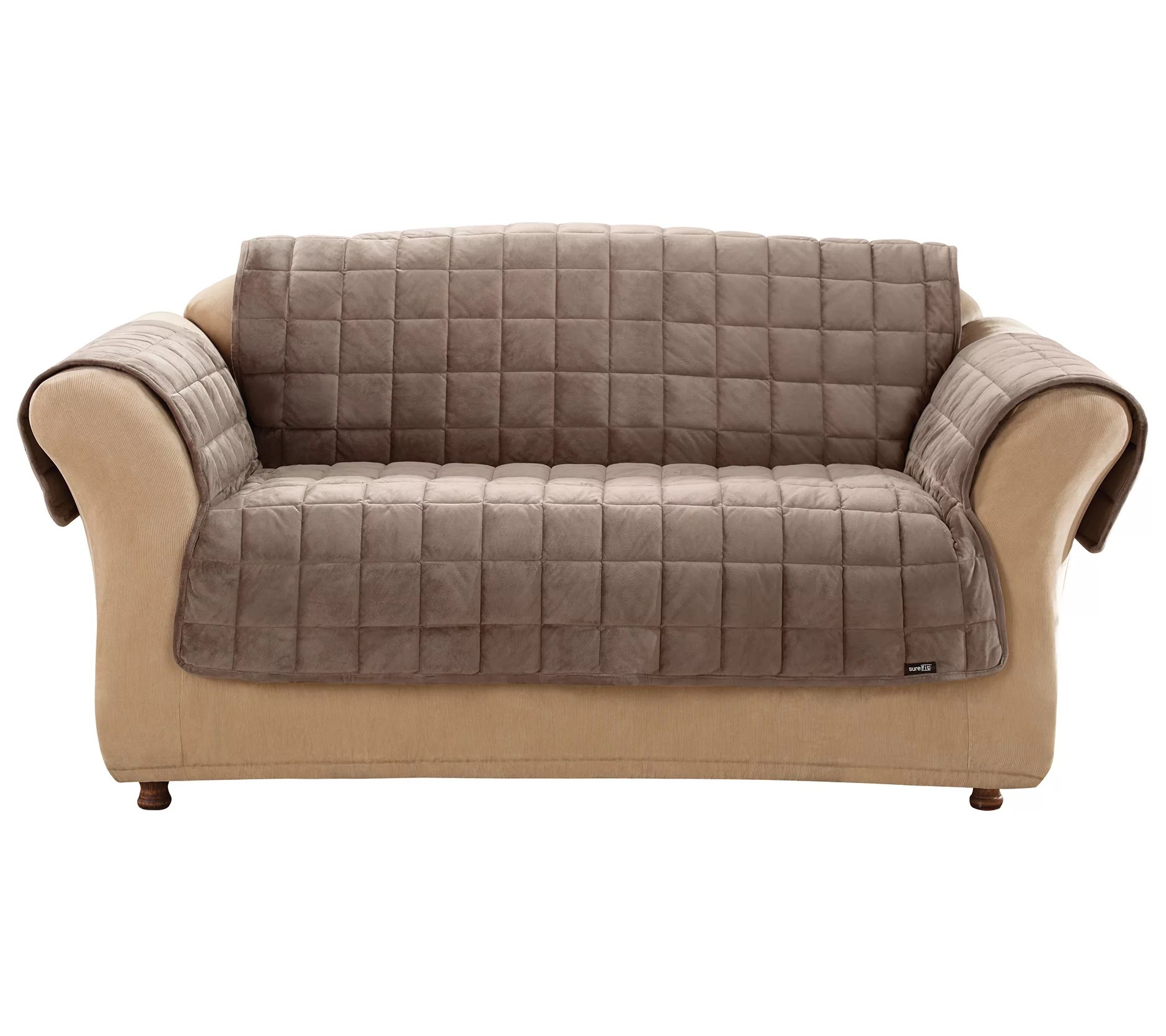 Sure Fit Deluxe Pet Comfort Love Seat Cover