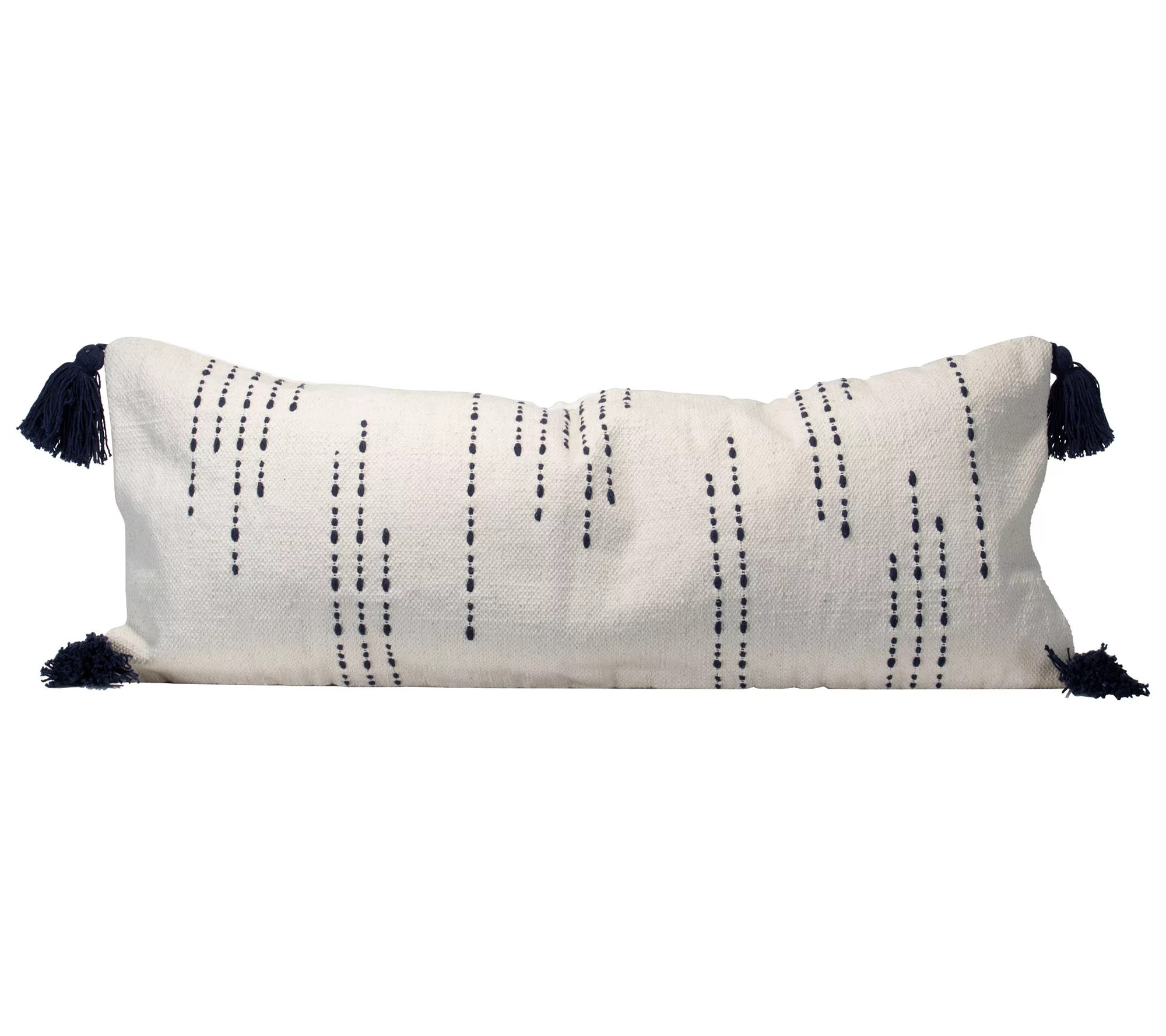 Foreside Home & Garden 14" x 36" Woven Lumbar Pillow