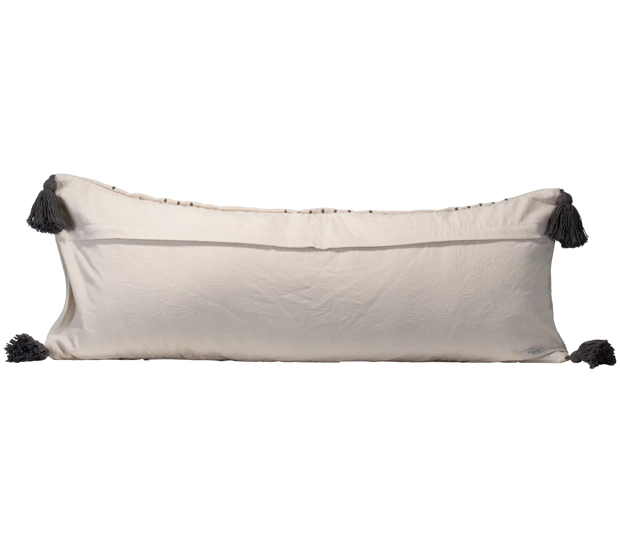 Foreside Home & Garden 14" x 36" Woven Lumbar Pillow