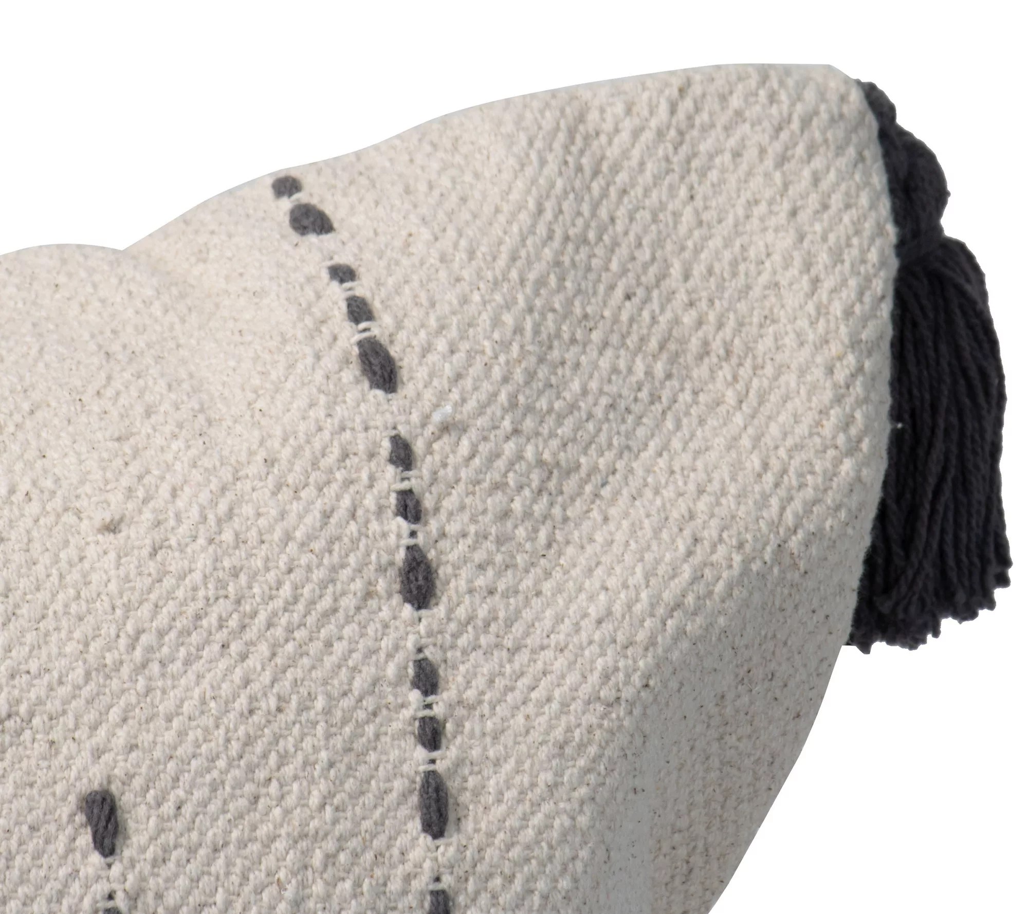 Foreside Home & Garden 14" x 36" Woven Lumbar Pillow