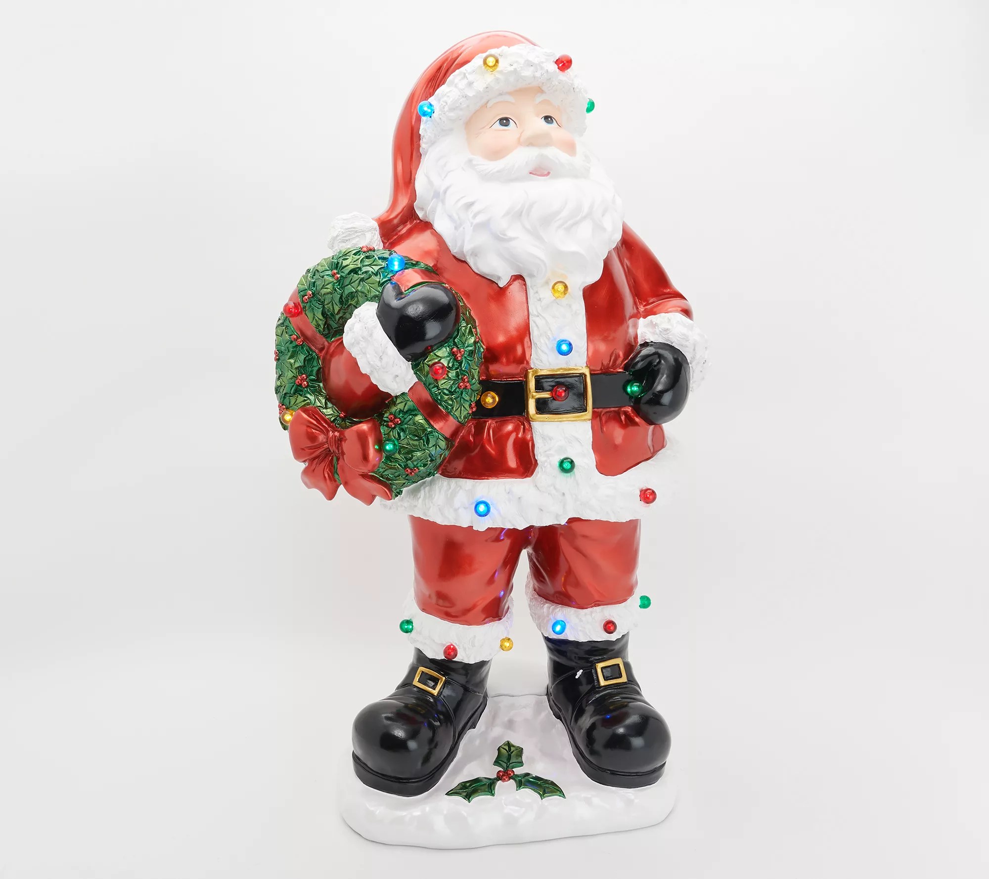 Kringle Express Indoor/Outdoor Oversized 36" Illuminated Santa