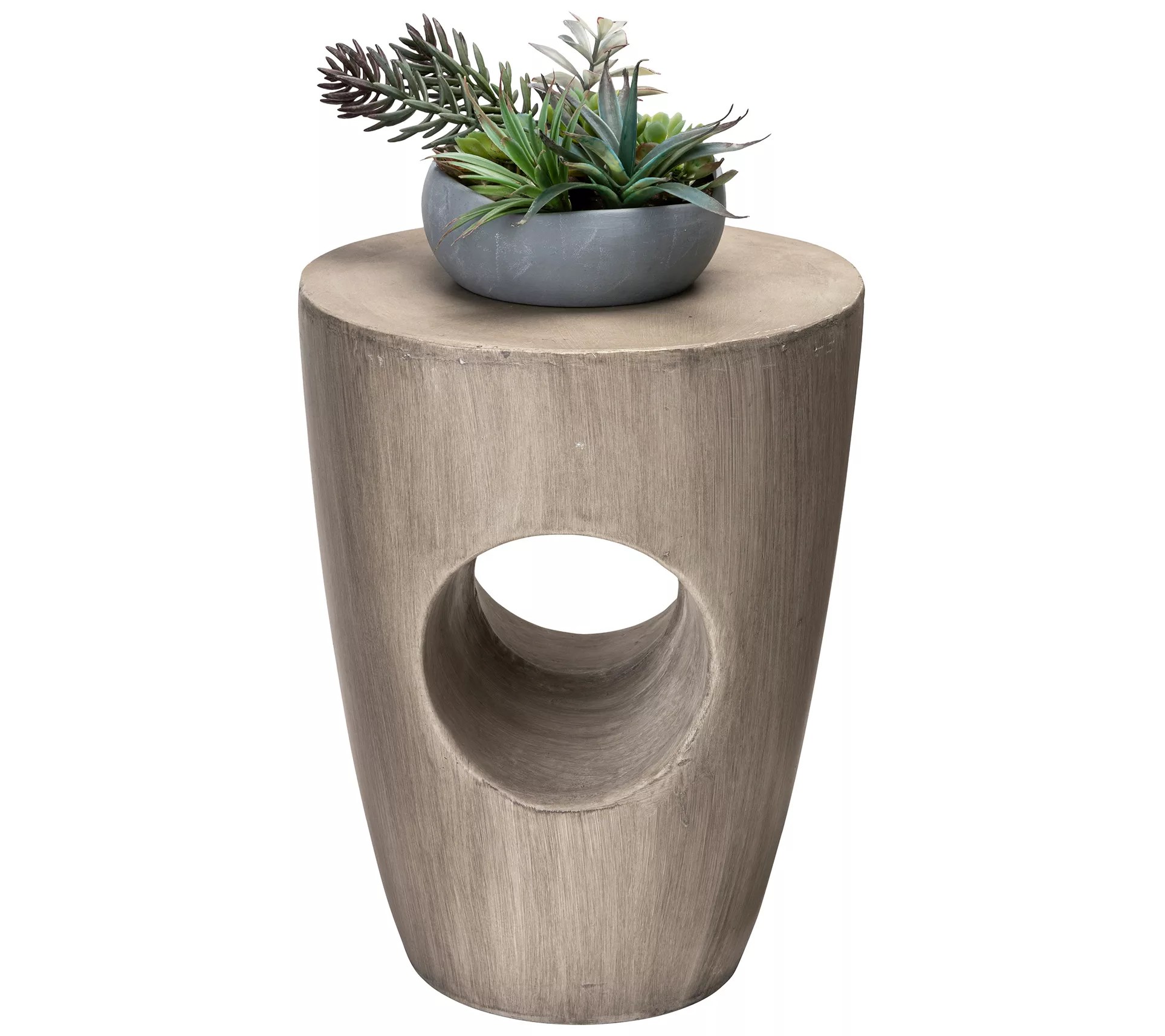 Glitzhome Modern Garden Stool or Plant Stand orAccent Table