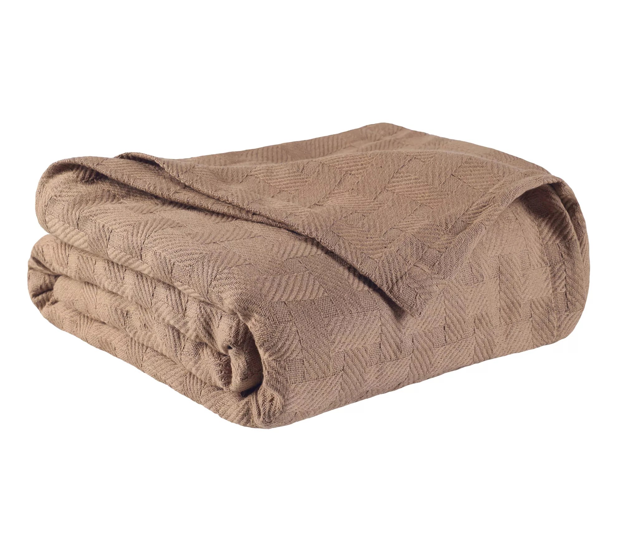Superior Basketweave AllSeason Cotton Blanket,California King