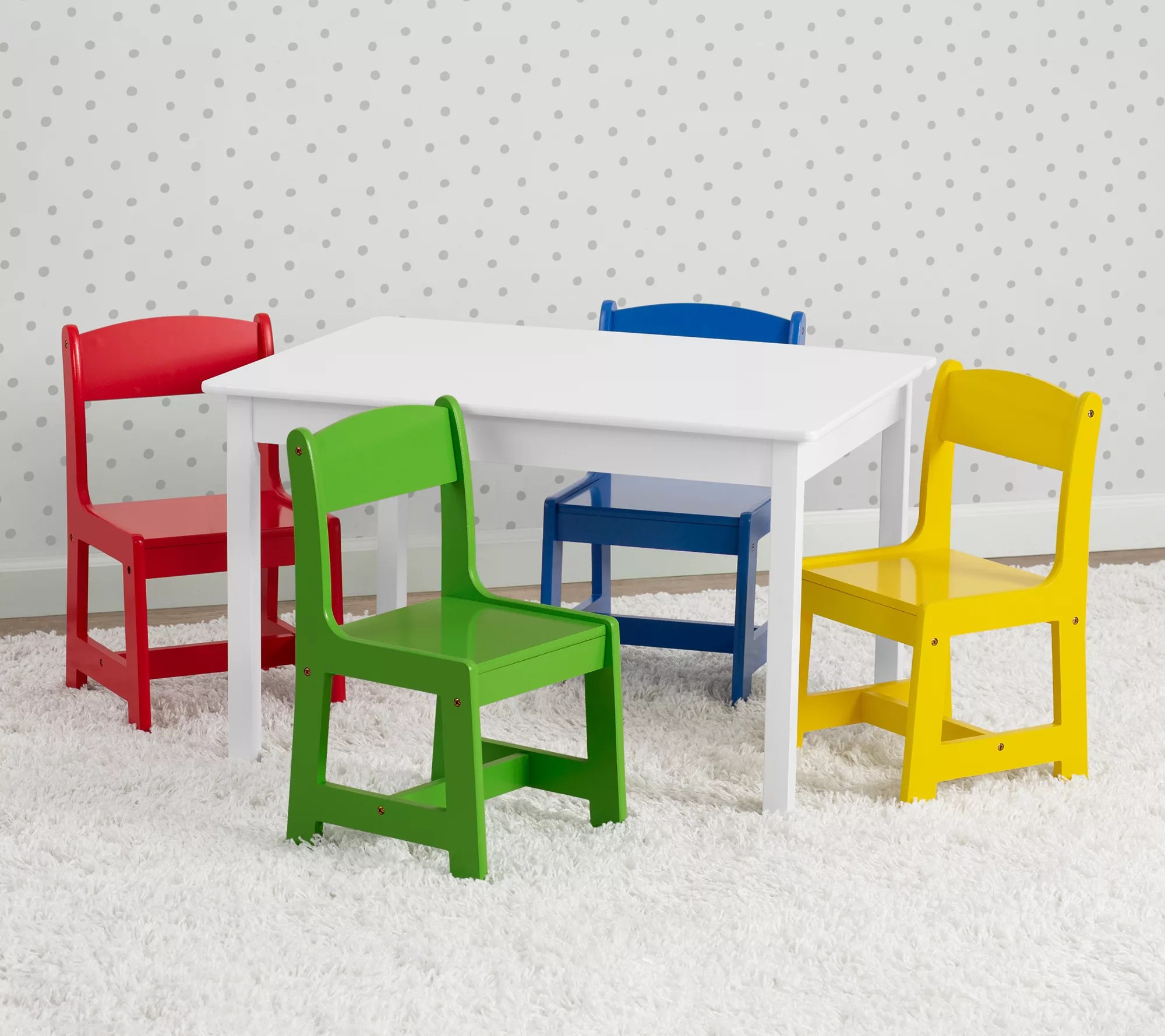 Delta Children MySize Kids Table with 4 Chairs