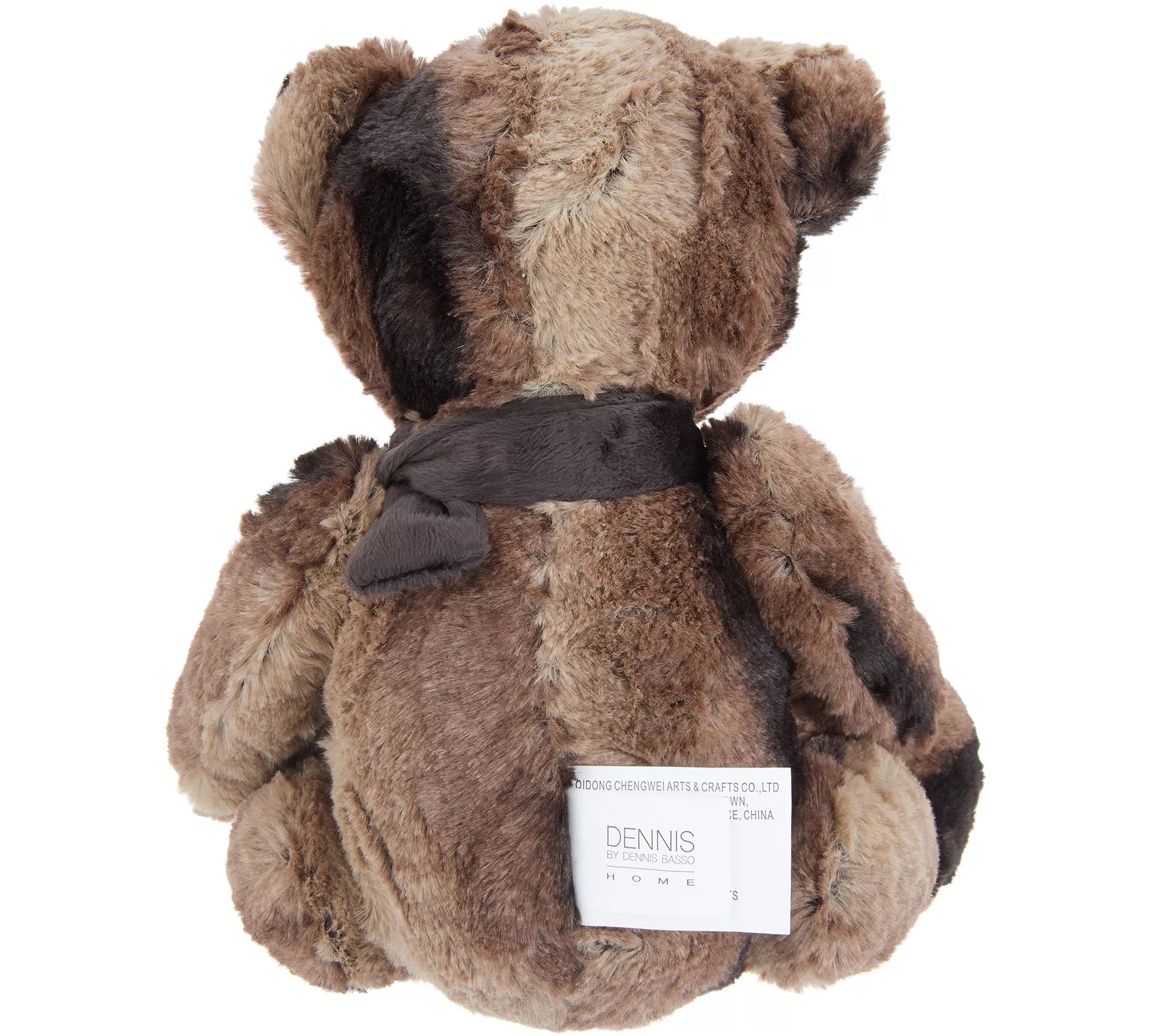 Dennis Basso Faux Fur Plush Teddy Bear