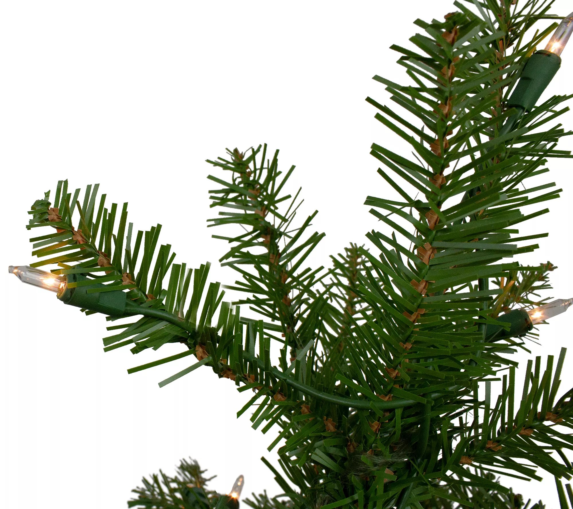 Northlight 7.5' Northern Pine Christmas Tree Clear Lights