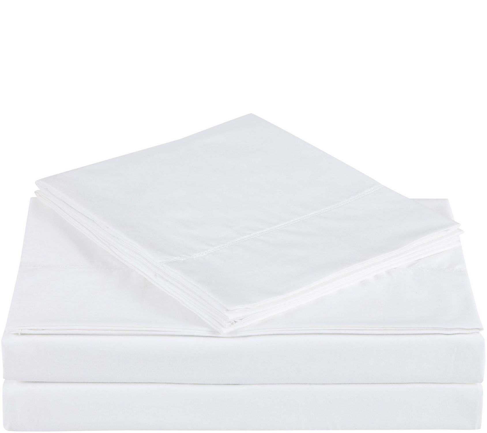 Charisma 610TC Solid Cotton King Pillowcase Pair