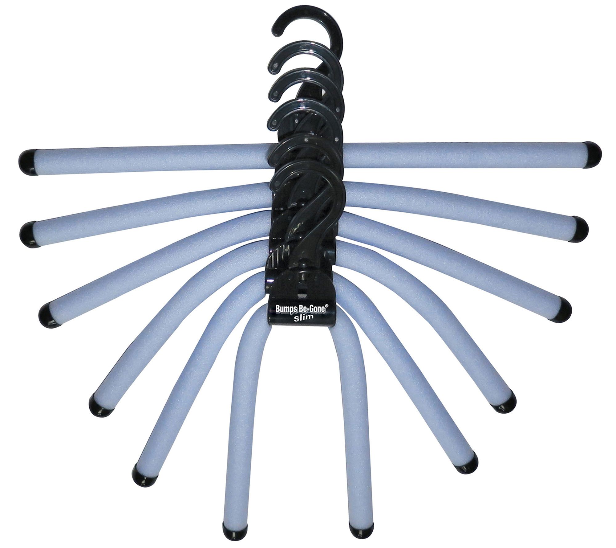 Luxury Living Bumps BeGone Set of 12 Slim Hangers