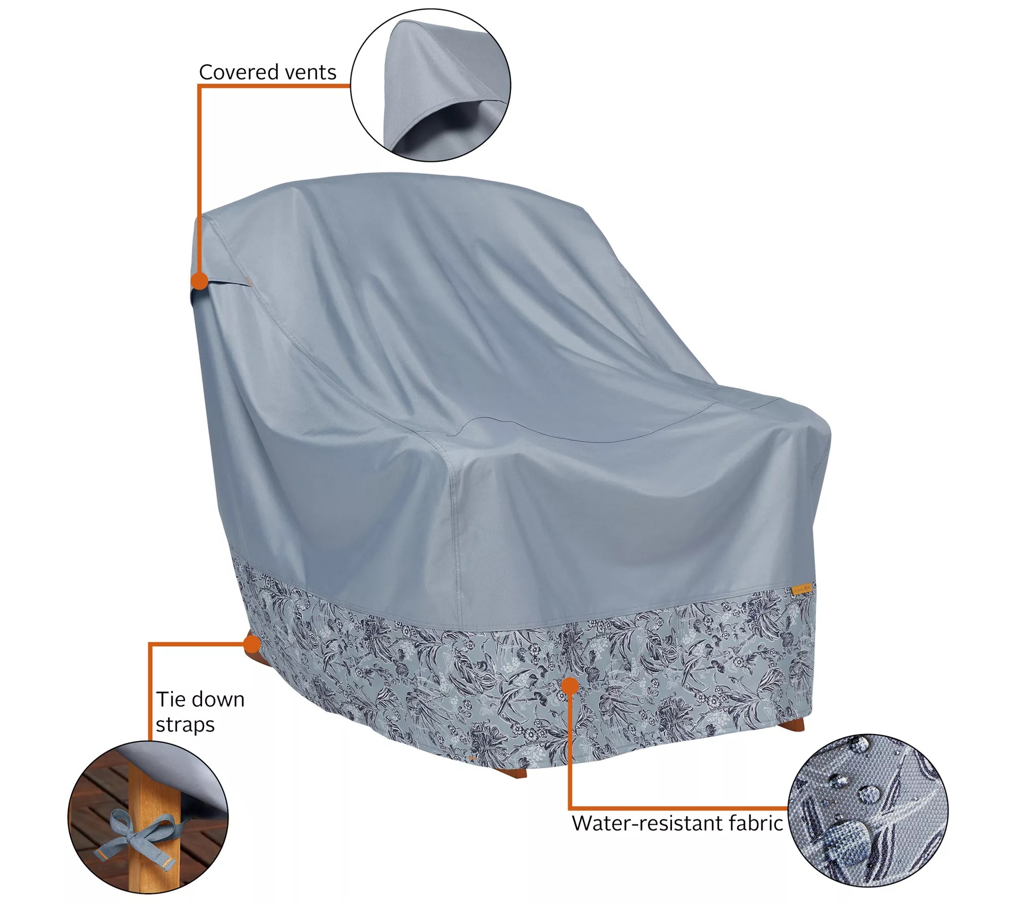 Vera Bradley Adirondack Patio Chair Cover