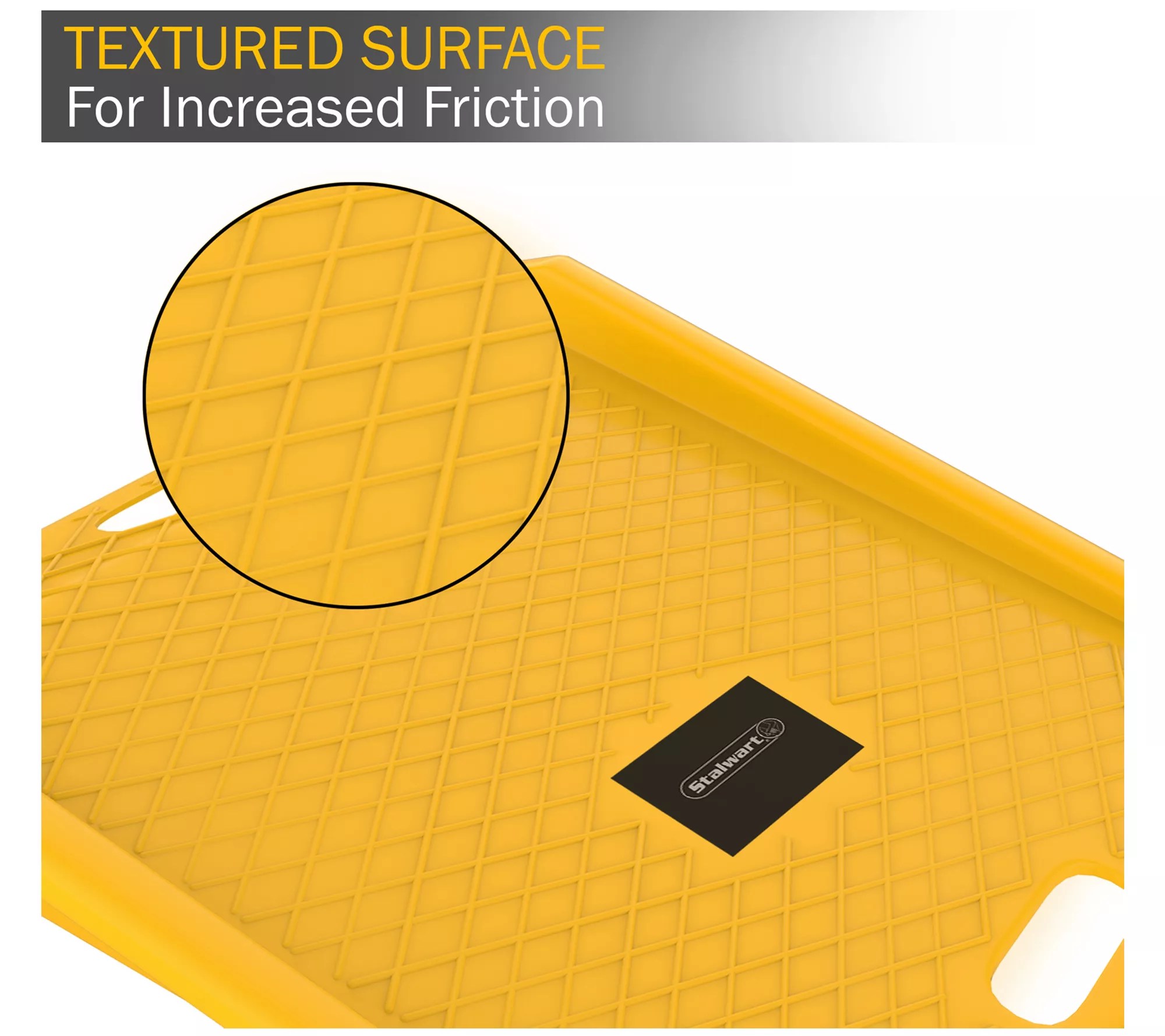 Stalwart Curb Ramp Heavy Duty Portable 1000lb Capacity