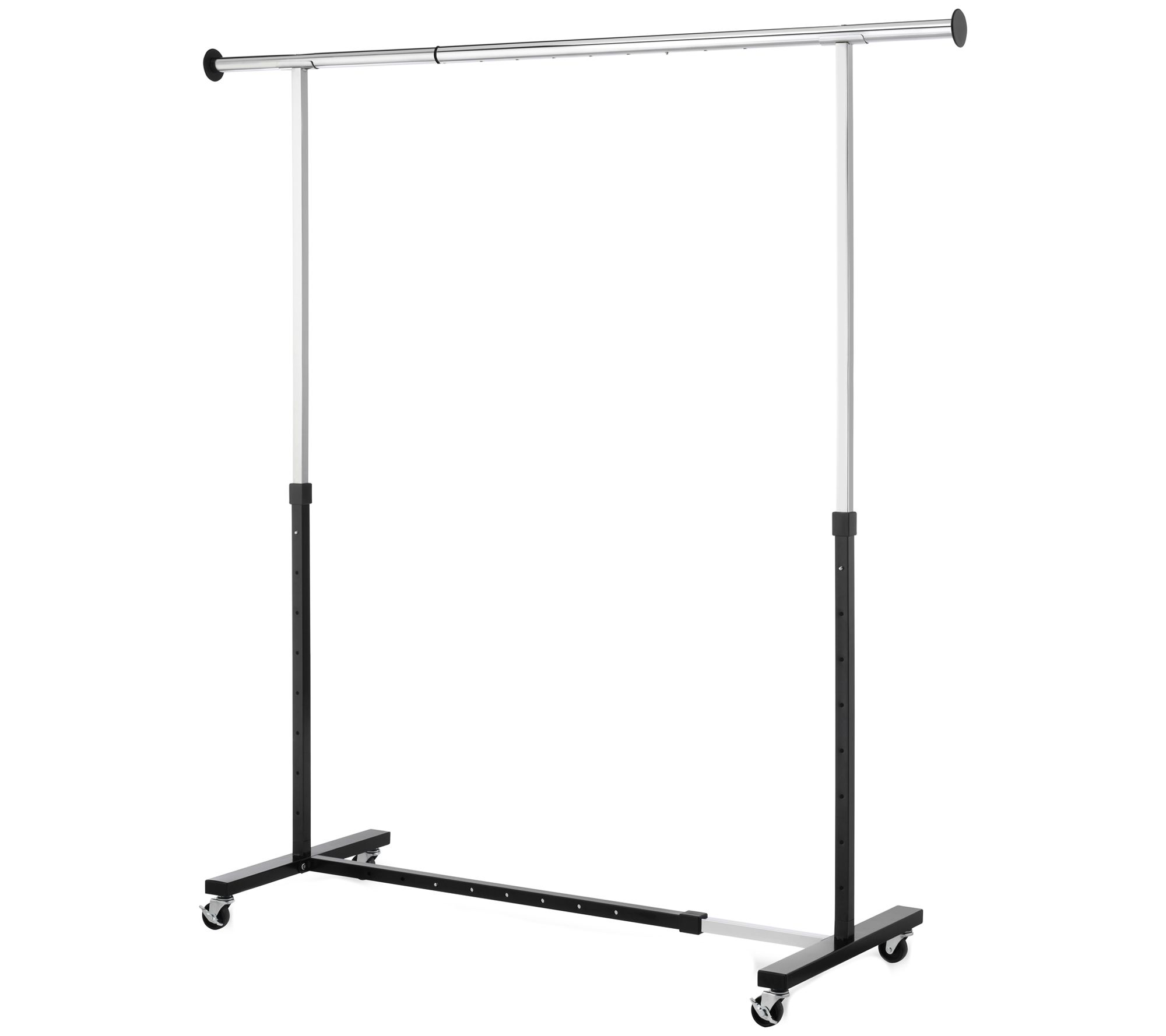 Whitmor Adjustable Rolling Garment Rack