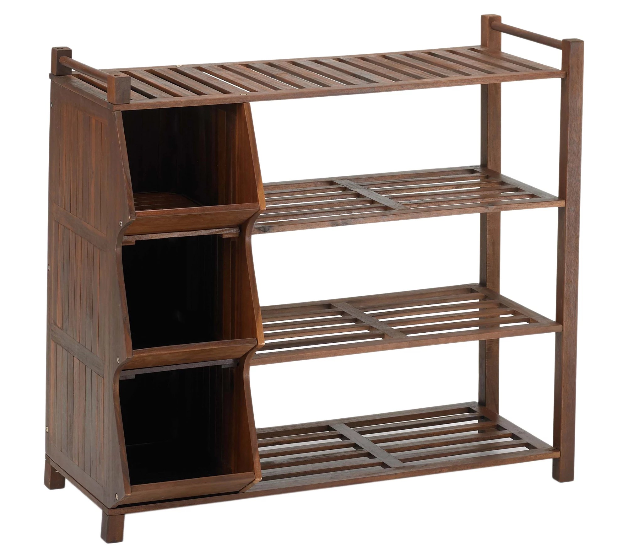 Northbeam 4Tier Outdoor Shoe Rack Cubby