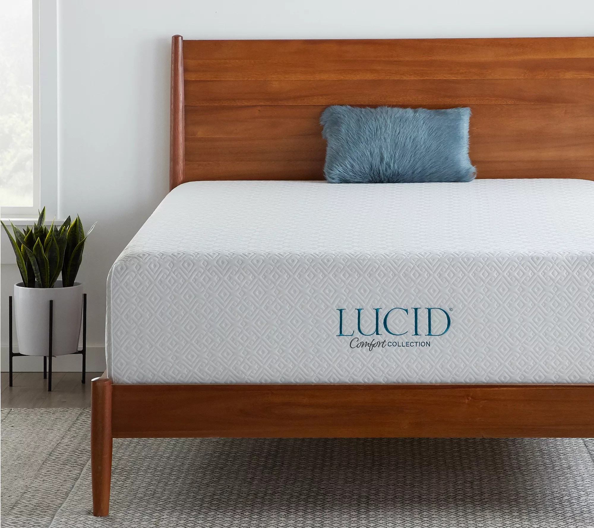 LUCID Comfort Collection 14" Plush Foam Mattress, King