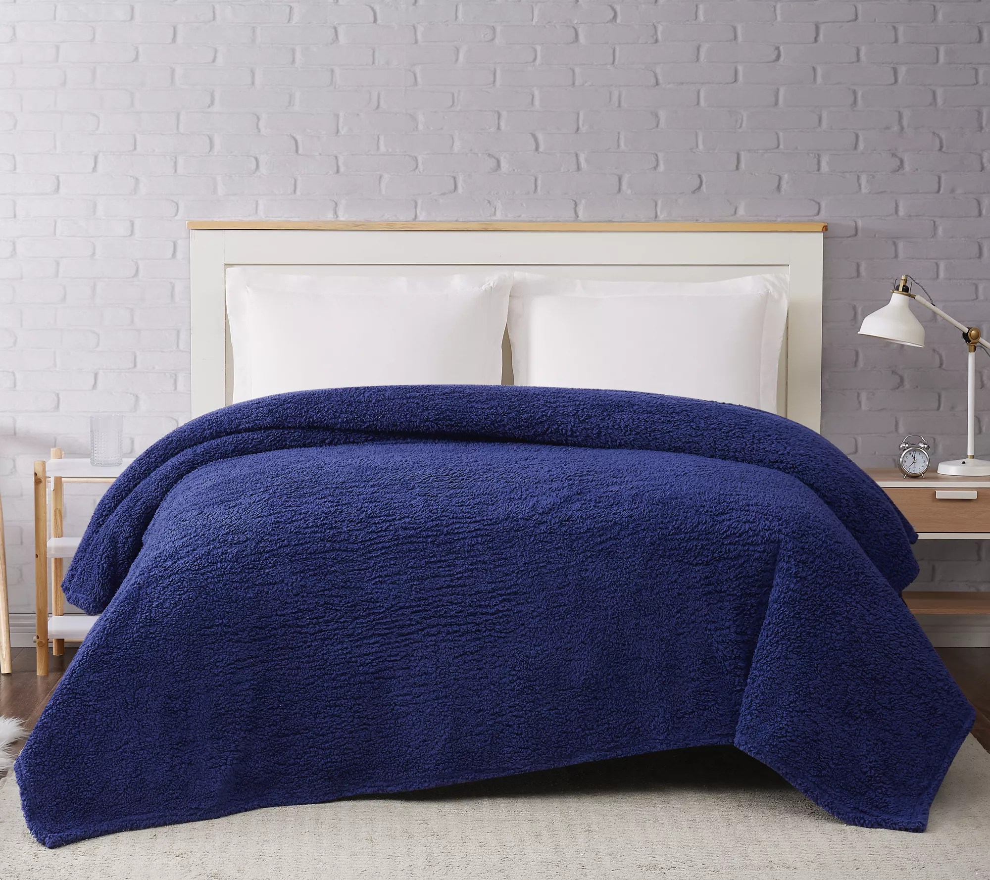 Brooklyn Loom Marshmallow Sherpa Twin XL Blanket