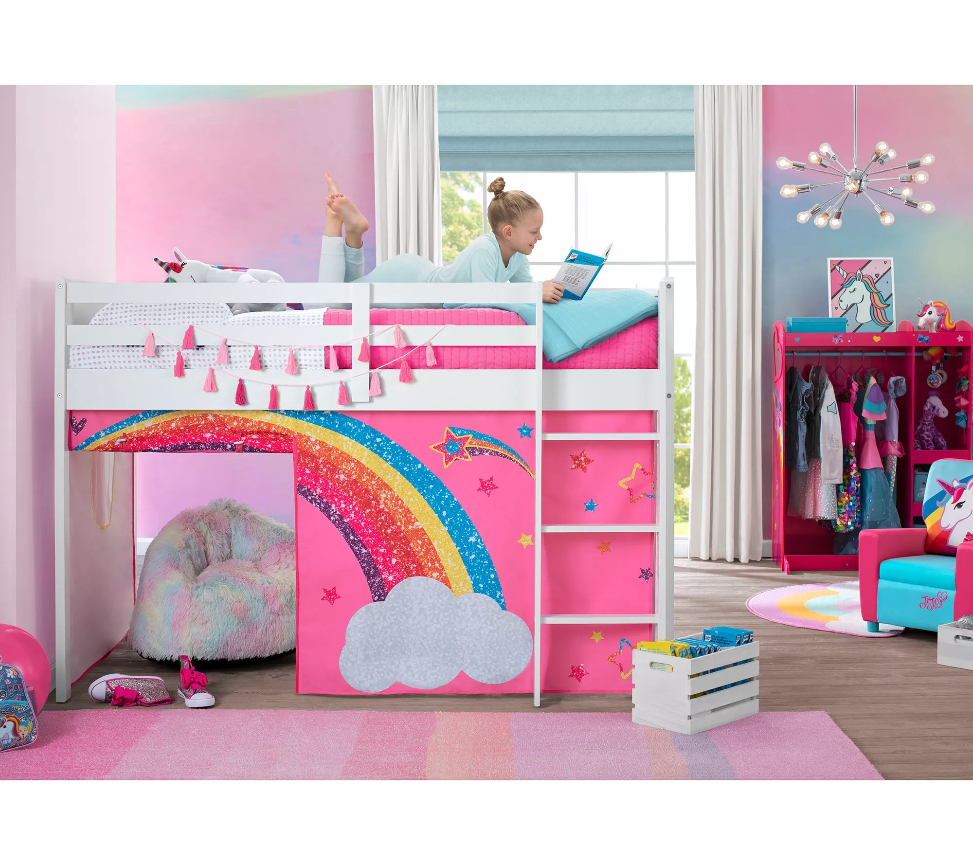 JoJo Siwa Loft Bed Tent