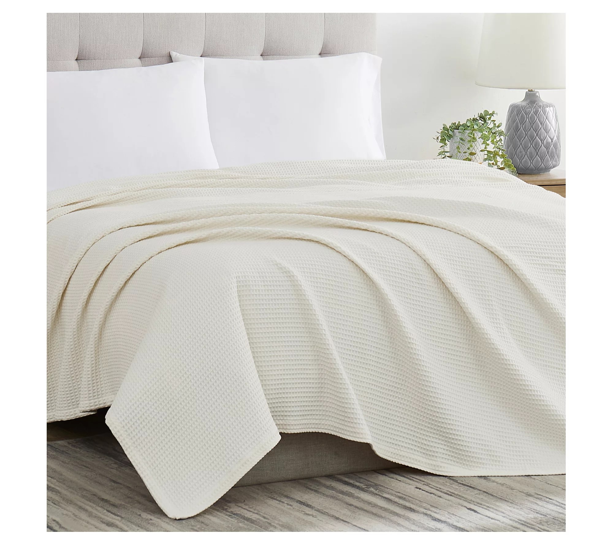 Cannon Heritage Cotton Waffle King Blanket