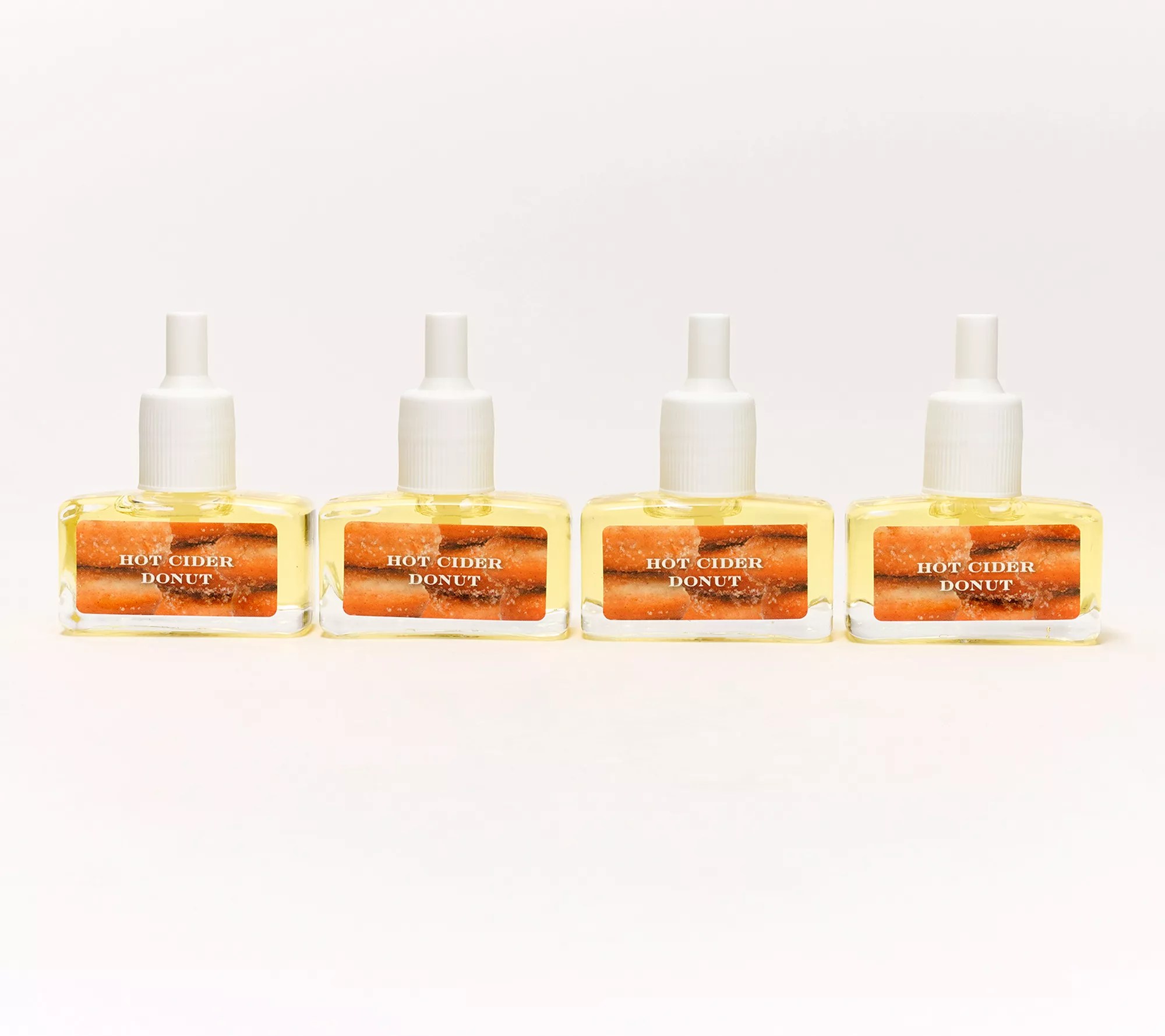 HomeWorx by Slatkin & Co. Set of 4 Hot Cider Donut Diffuser Oils