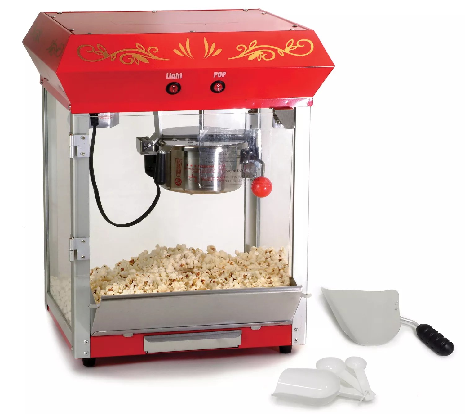 Elite Deluxe 4oz Kettle Tabletop Popcorn Maker