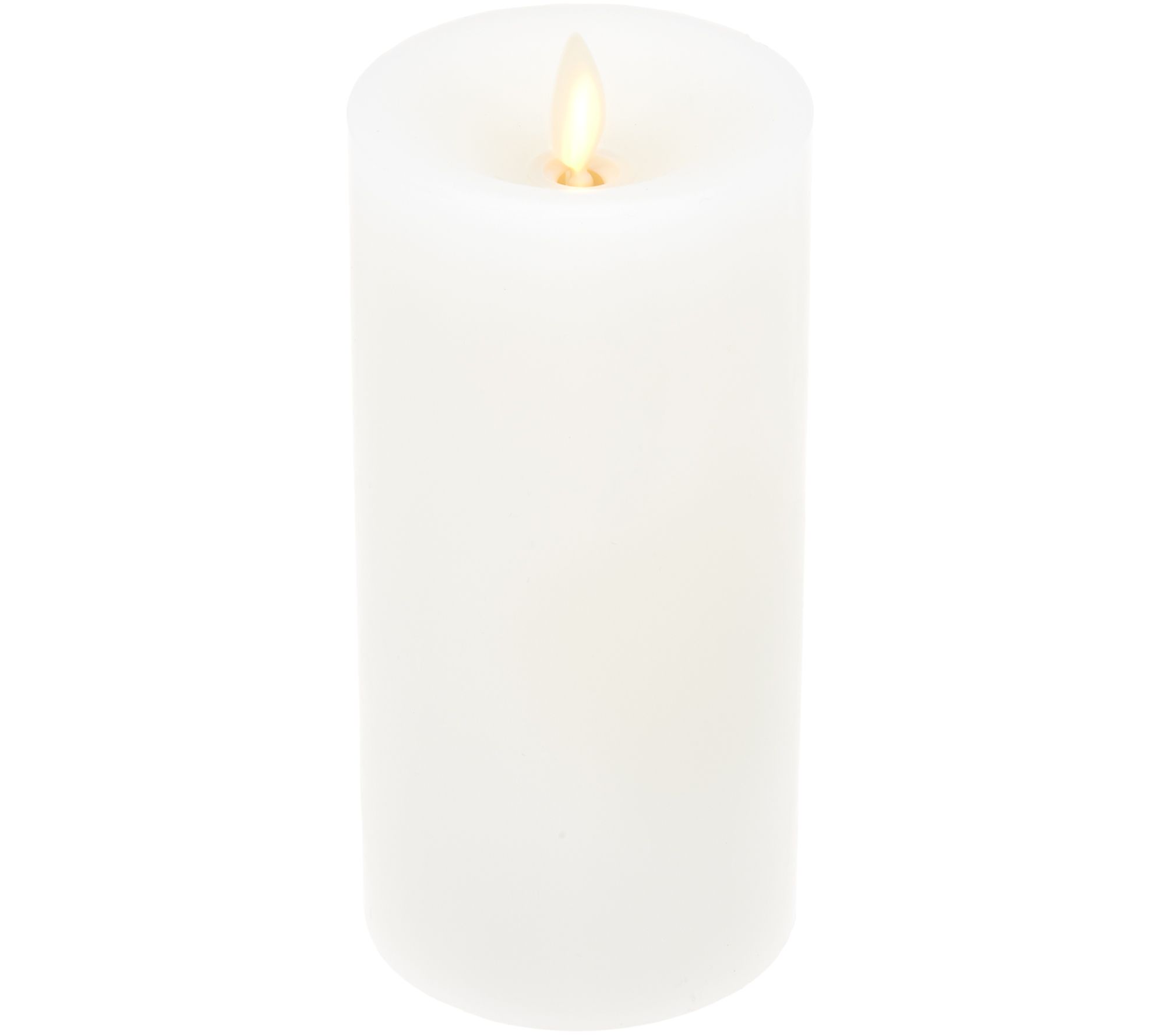 "As Is" Martha Stewart S/(2) 6" Flameless Wax Candle Pillars Set