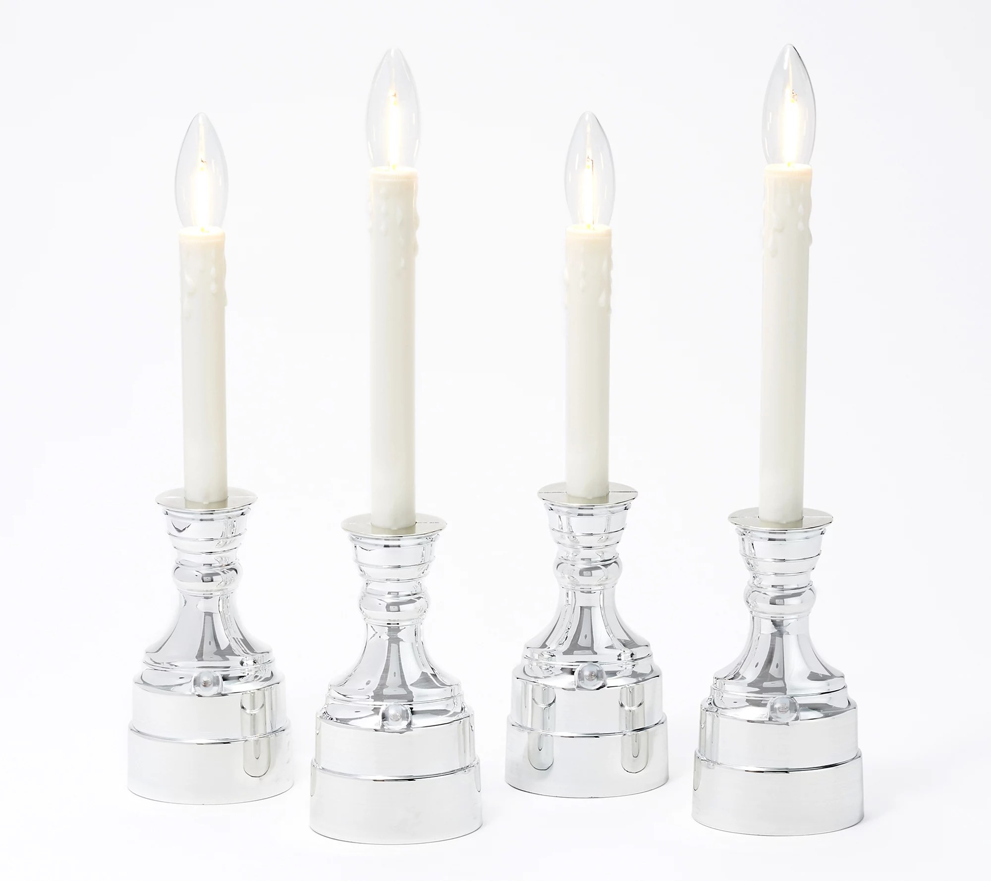 Bethlehem Lights Set of 4 Battery Operated Window Candles