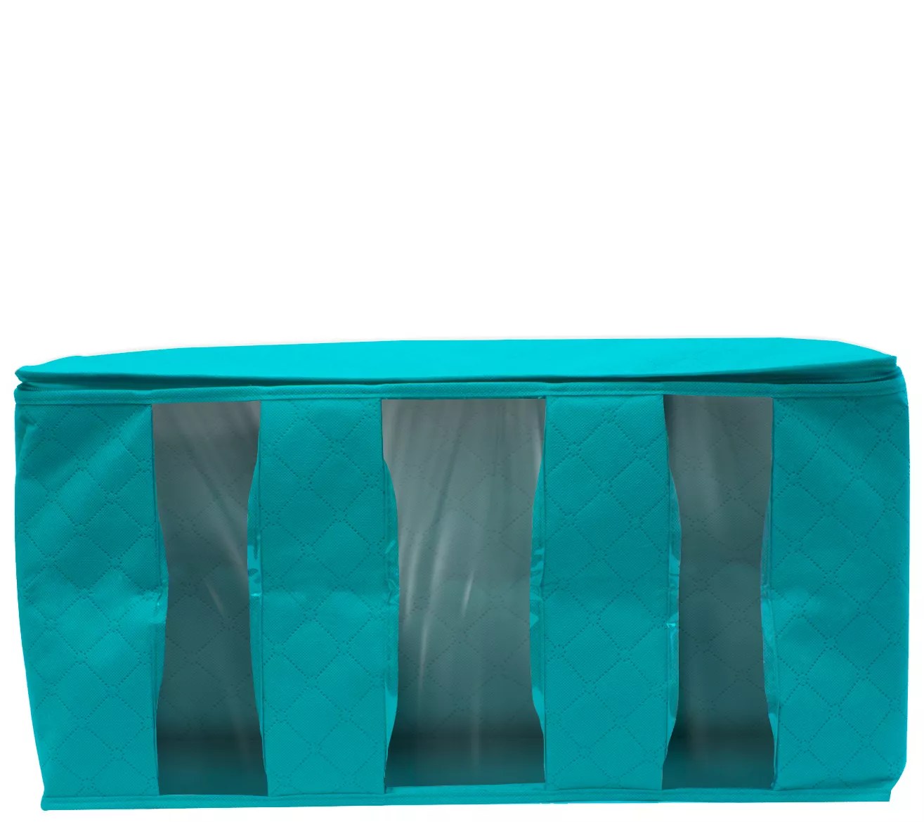 Sorbus TwoPack Foldable Storage Bags with Three Sections