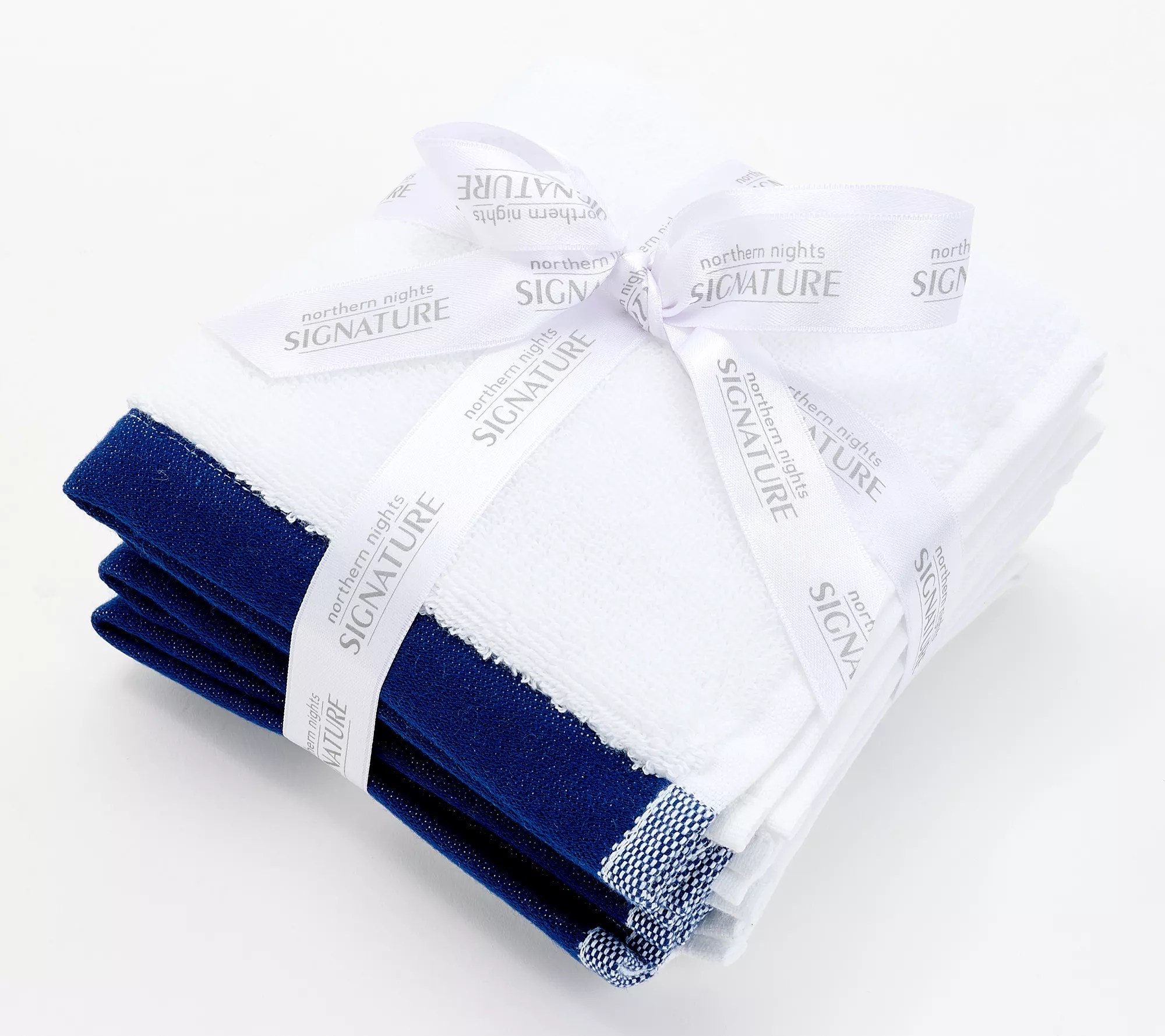 Northern Nights Signature Turkish Cotton 4pc Washcloths